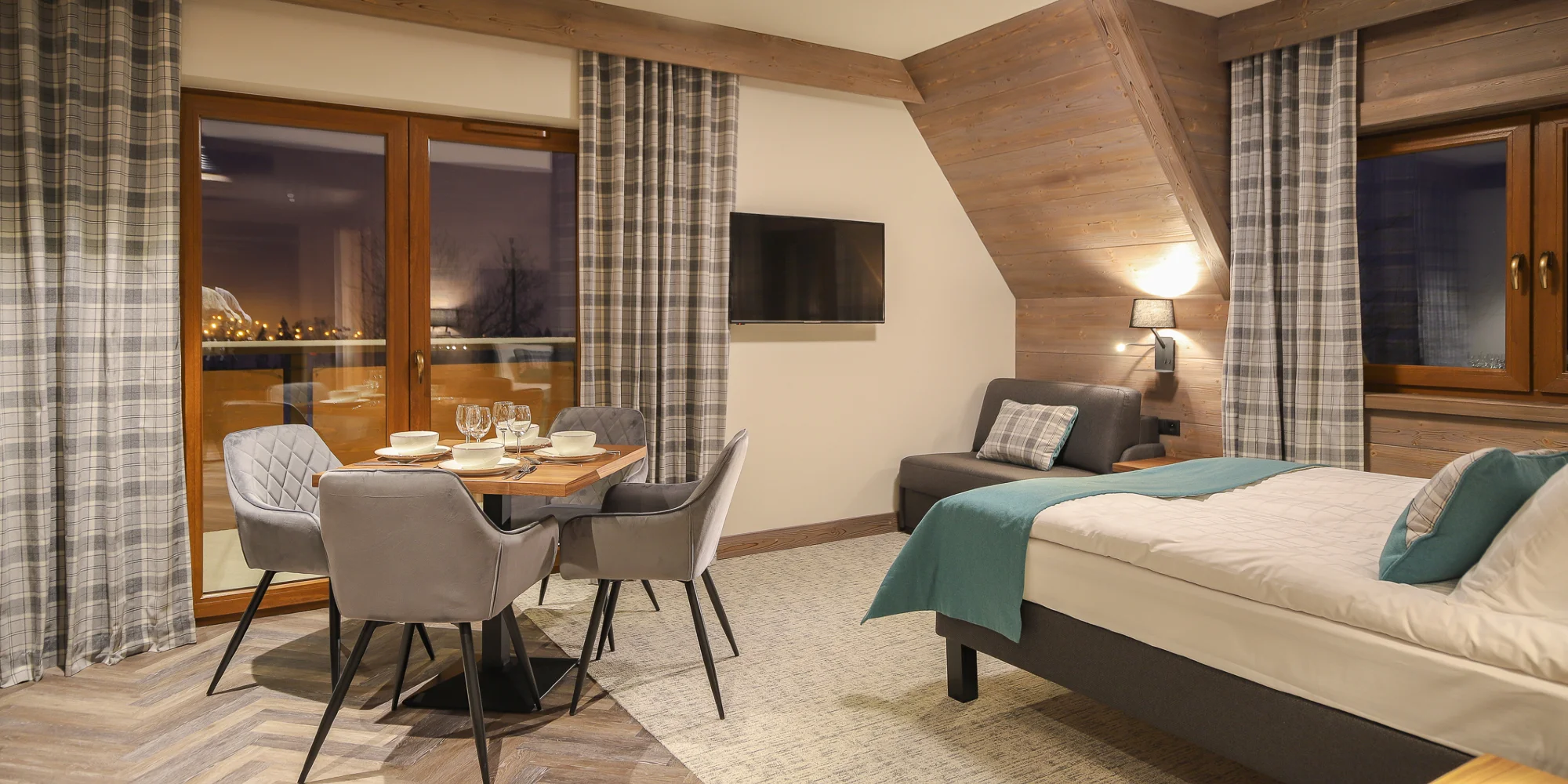 Stylové apartmány pod polskými Tatrami: neomezený wellness a fitness