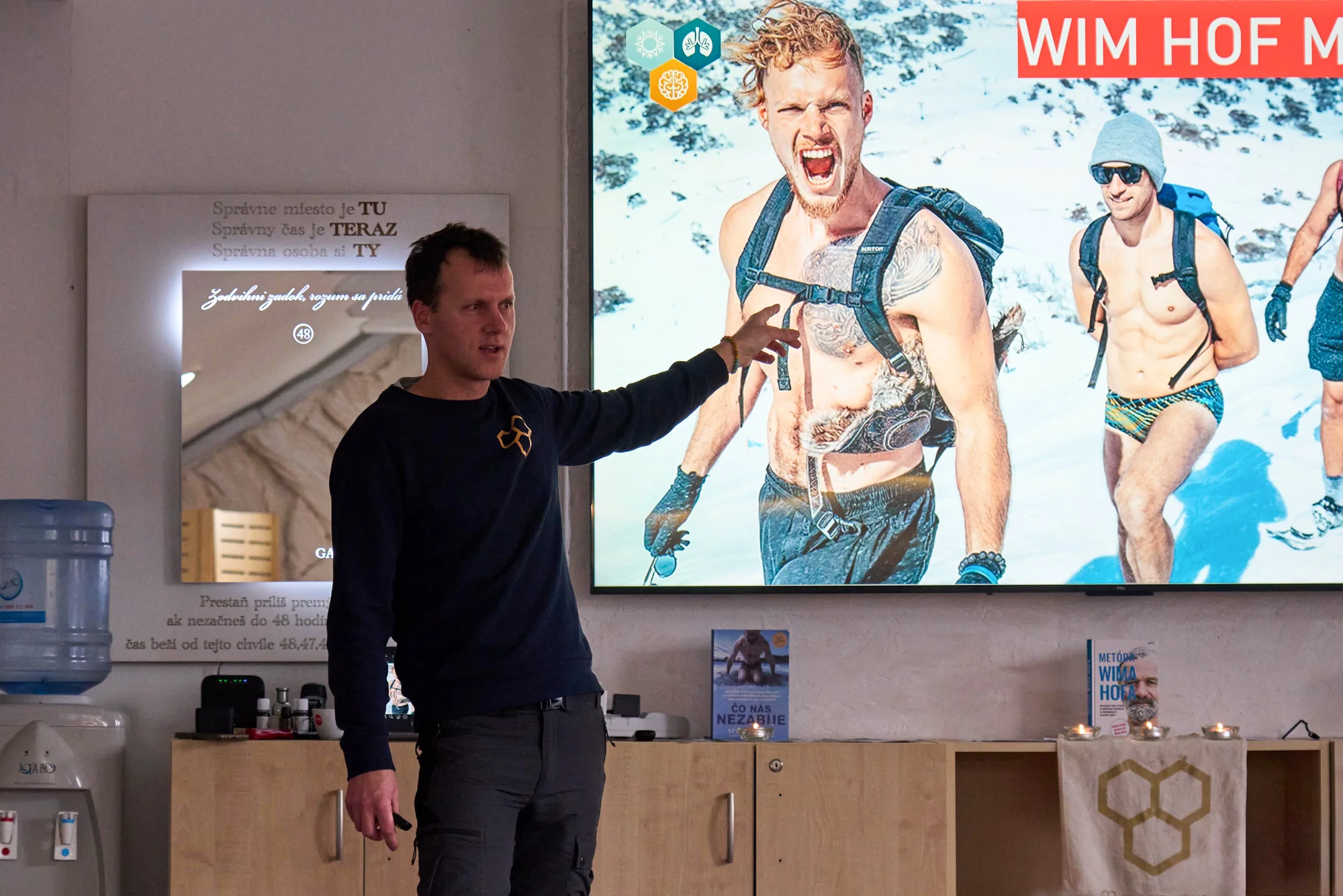 Zážitkový víkendový kurz Wim Hofovy metody pod vedením zkušeného instruktora, vč. plné penze