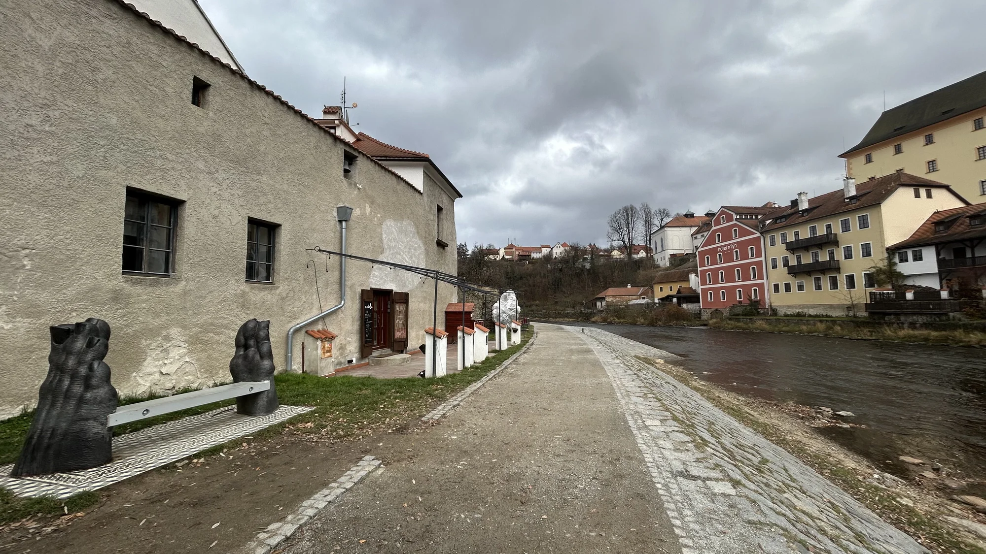 Pobyt v centru Českého Krumlova: krásný penzion přímo u řeky