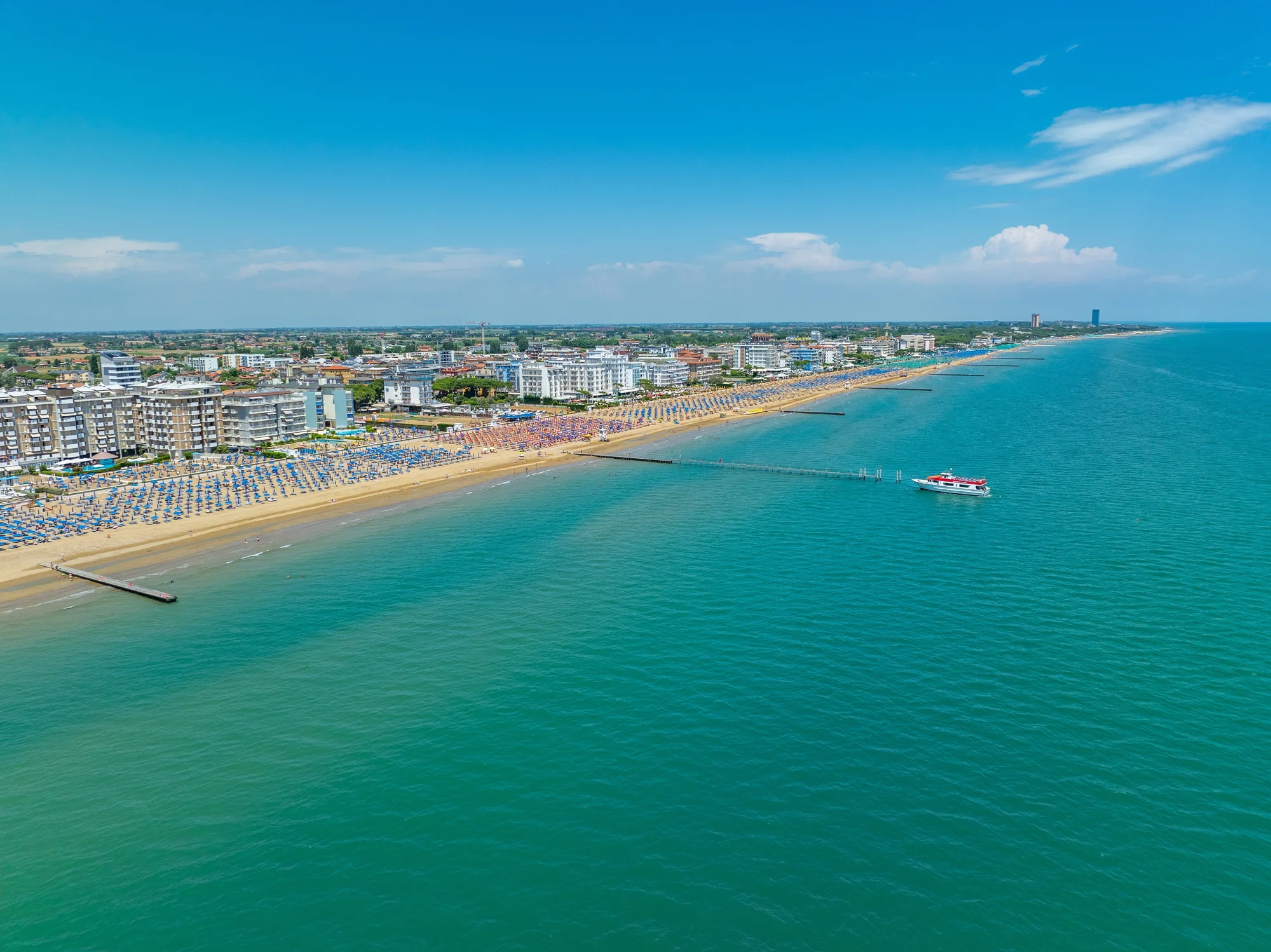 Italské Jesolo: 3* hotel přímo u pláže a snídaně či polopenze