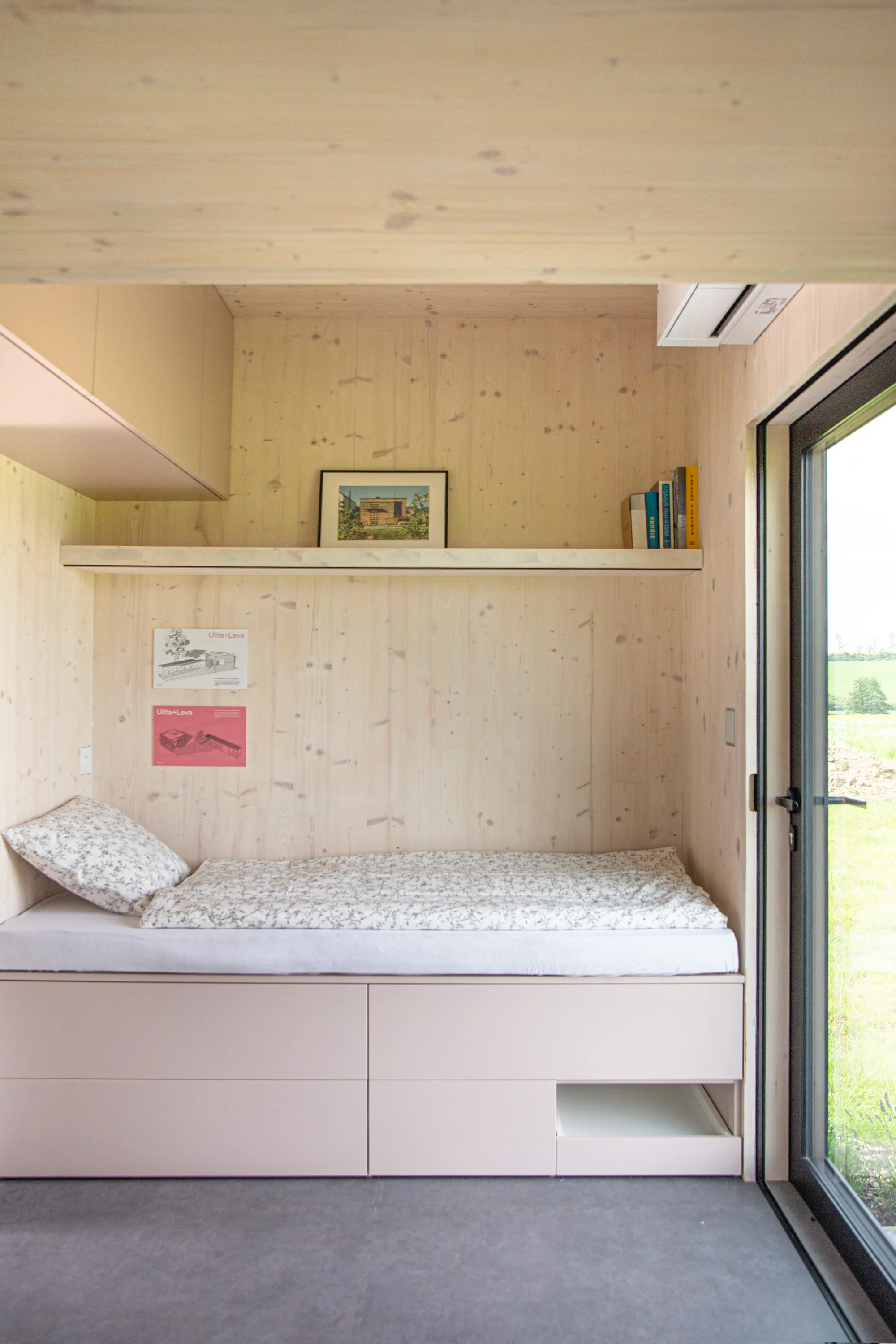 Netradiční ubytování v ulitě: domek s promyšlenými detaily až pro 5 osob