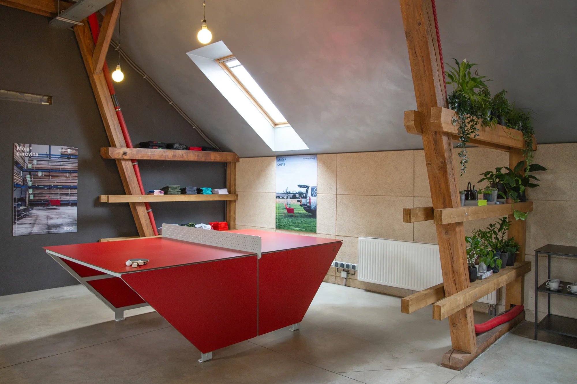 Bílovice: netradiční ubytování v mezonetovém apartmánu na Poli designu