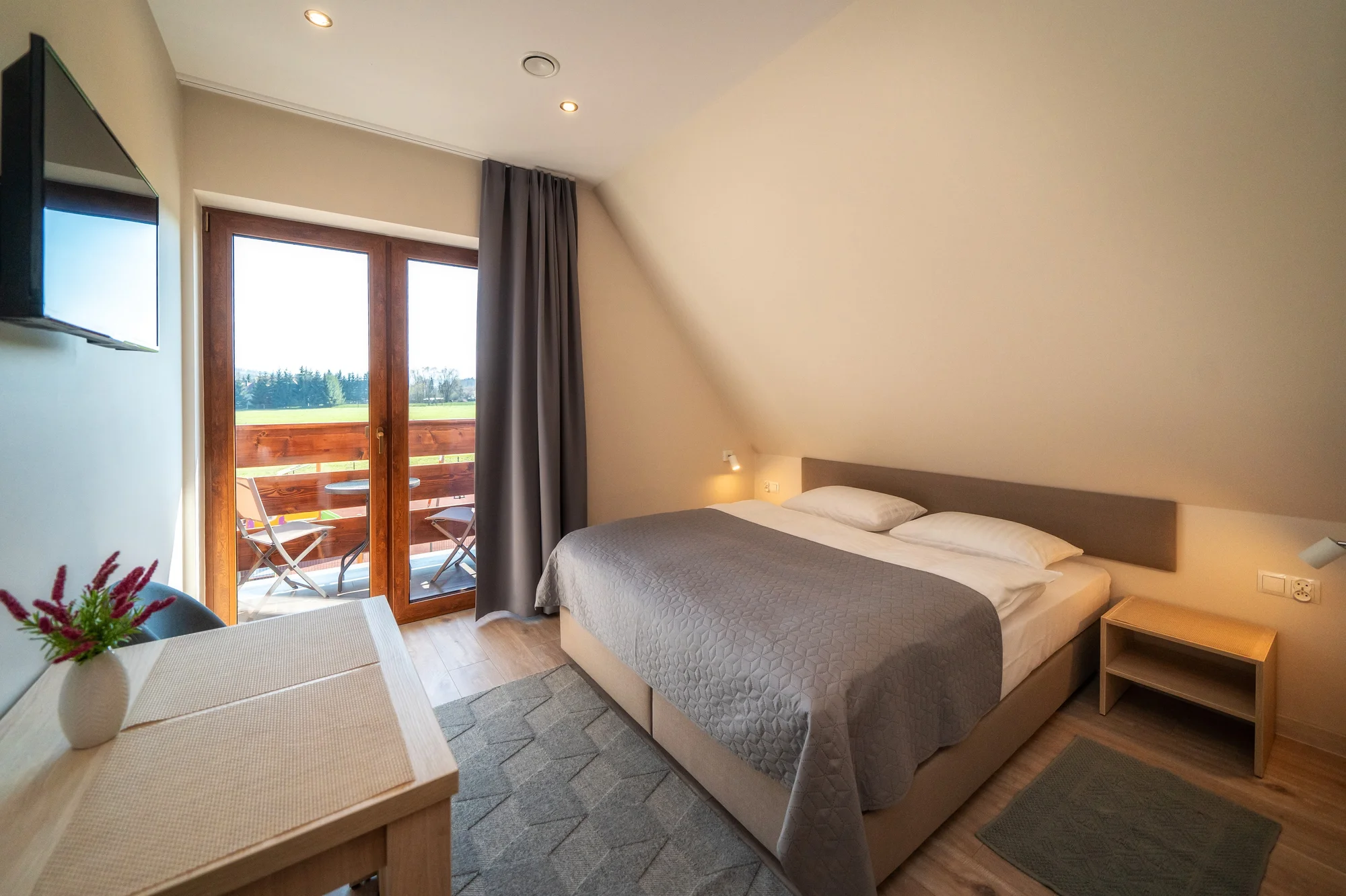 Perfektní ubytování se snídaní v blízkosti termálních lázní Gorący Potok a Szaflary