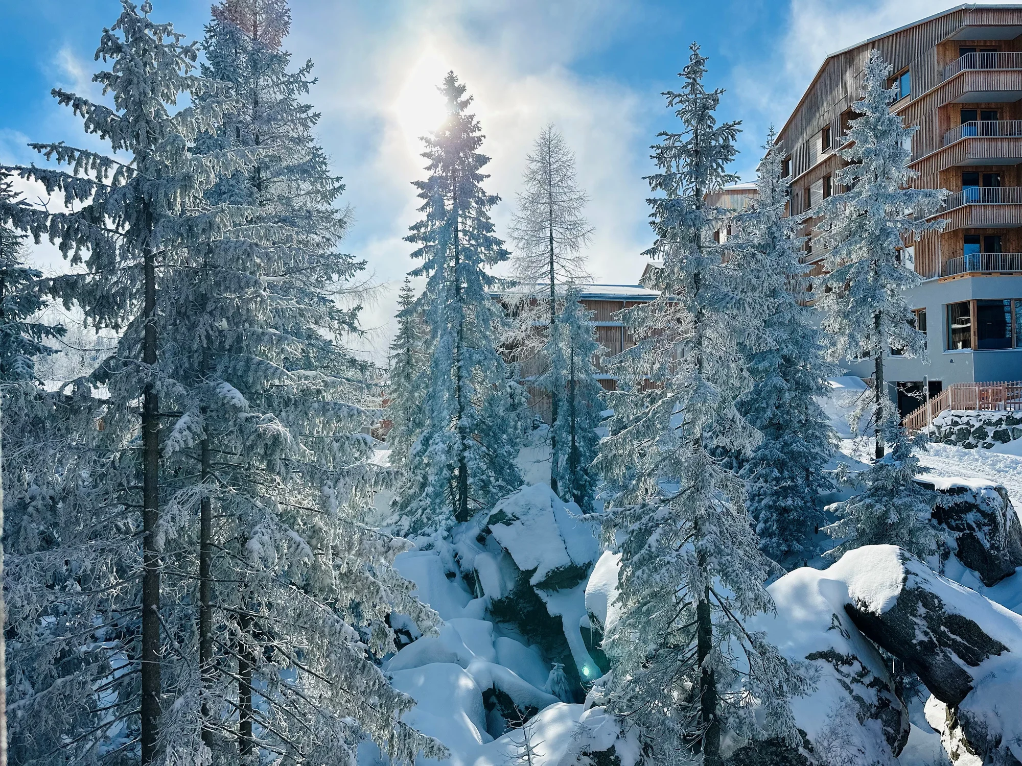 Nové krásné apartmány v rakouských Alpách se saunou až pro 4 osoby