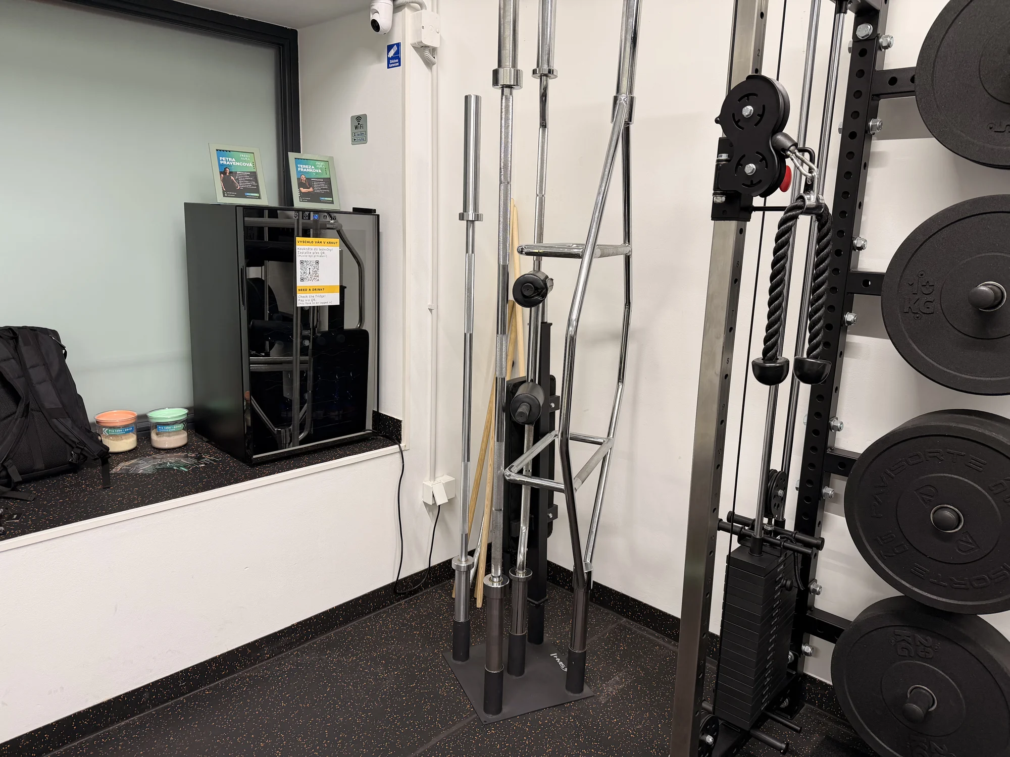 Hodinové vstupy do soukromé posilovny i s trenérkou pro 1–3 osoby