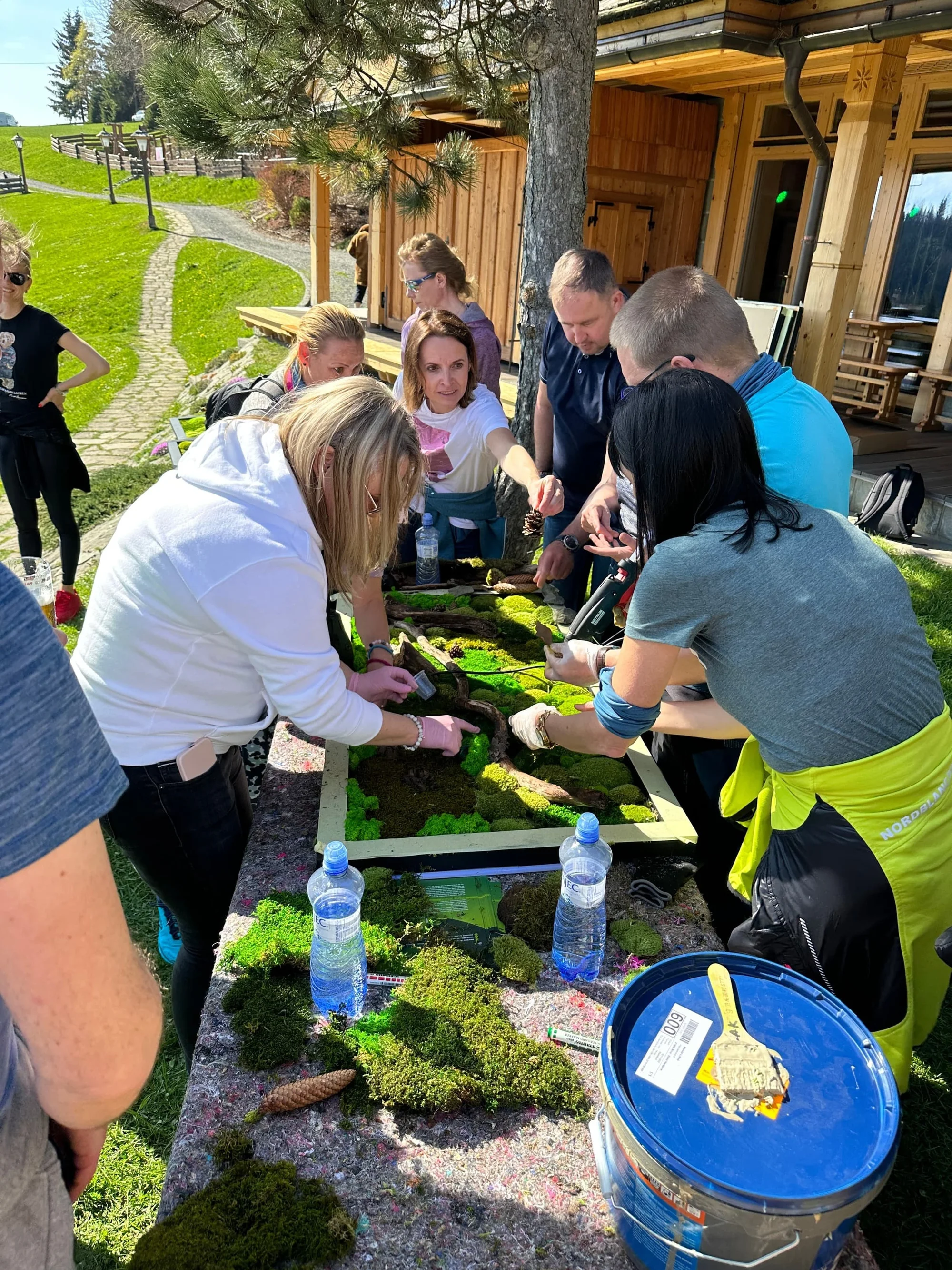 Workshop výroby mechového obrazu pro 1, 2 nebo 4 osoby