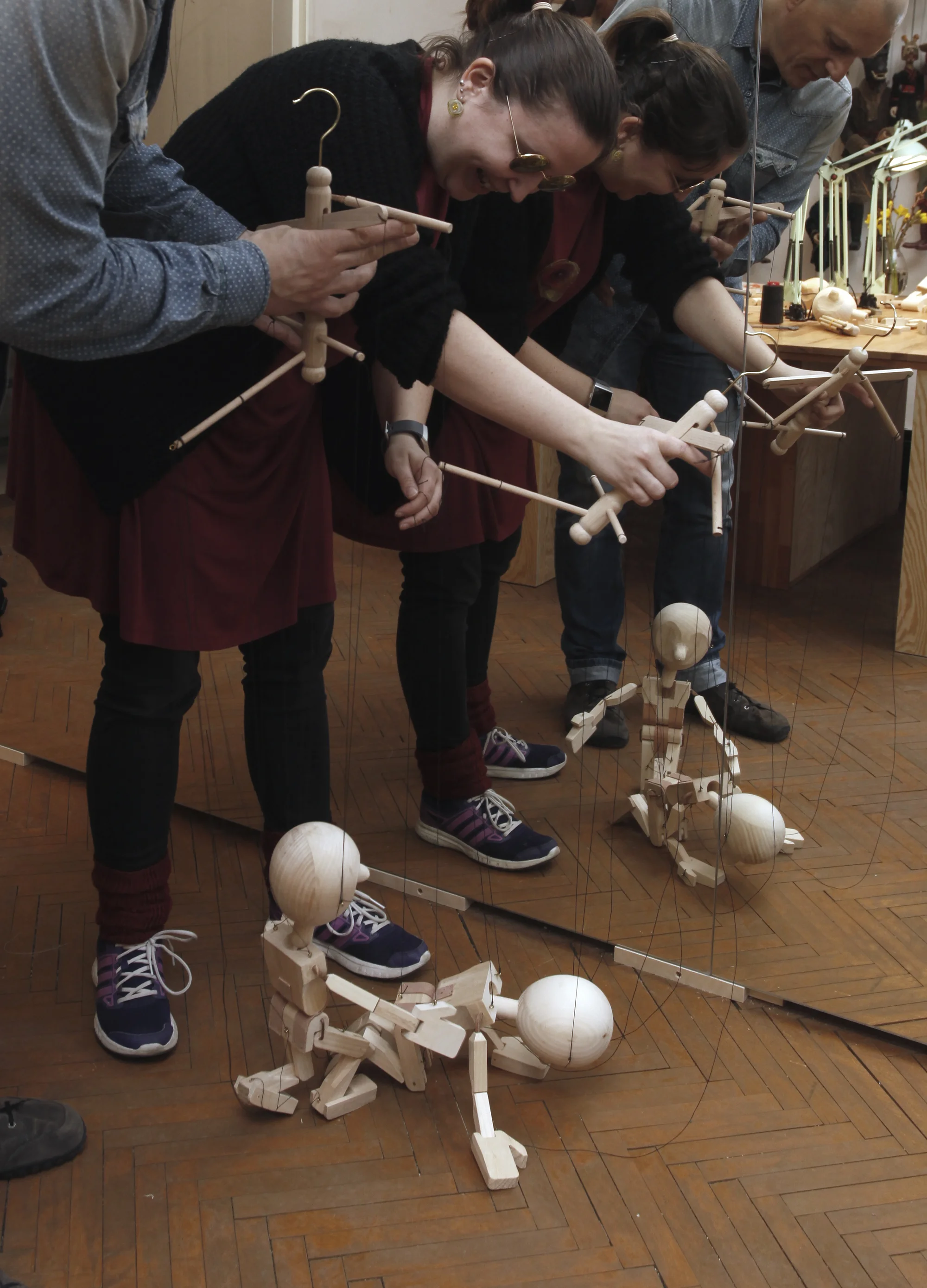 Kurz výroby dřevěné loutky v Nerudovce pro 1 nebo 2 osoby vč. tipů, jak s loutkou hrát