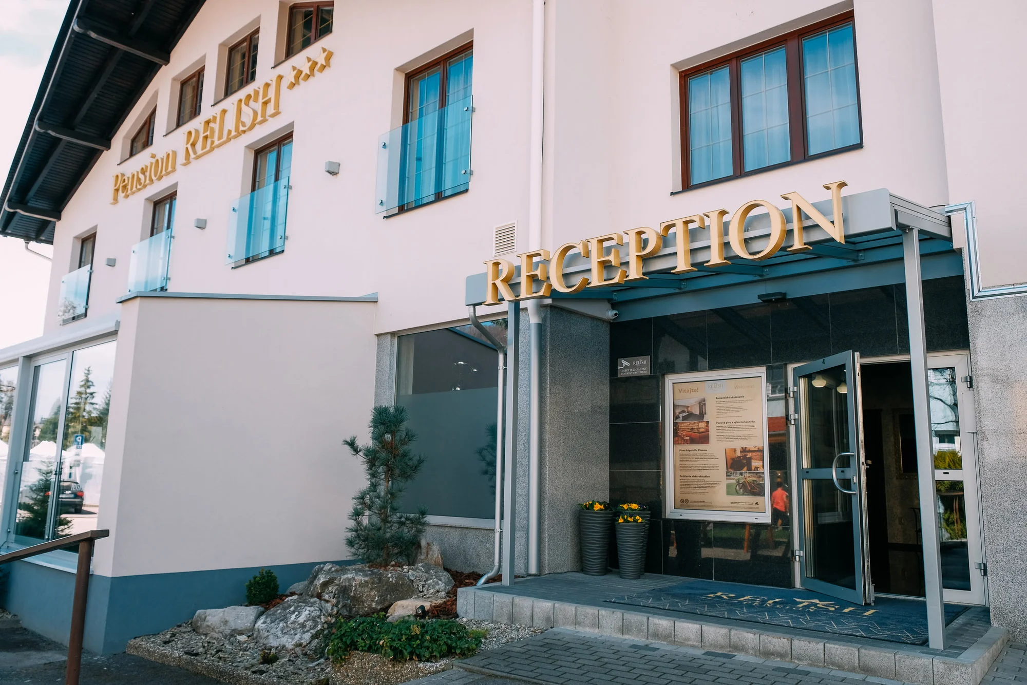 Exkluzivní dovolená v penzionu uprostřed Rajeckých Teplic se snídaní nebo polopenzí