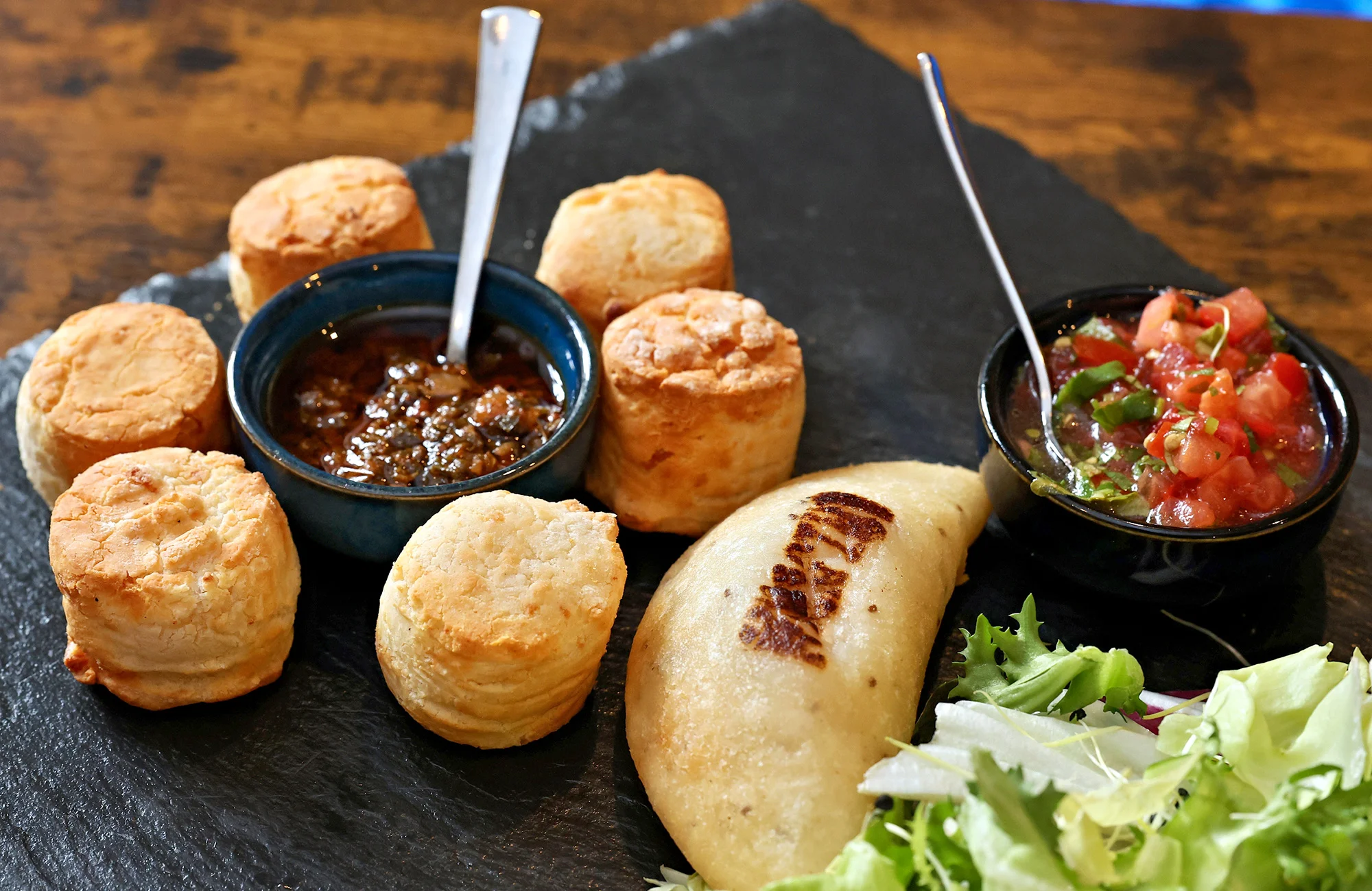 Bezlepková Argentina: degustační menu pro 2 osoby vč. vegetariánských empanadas