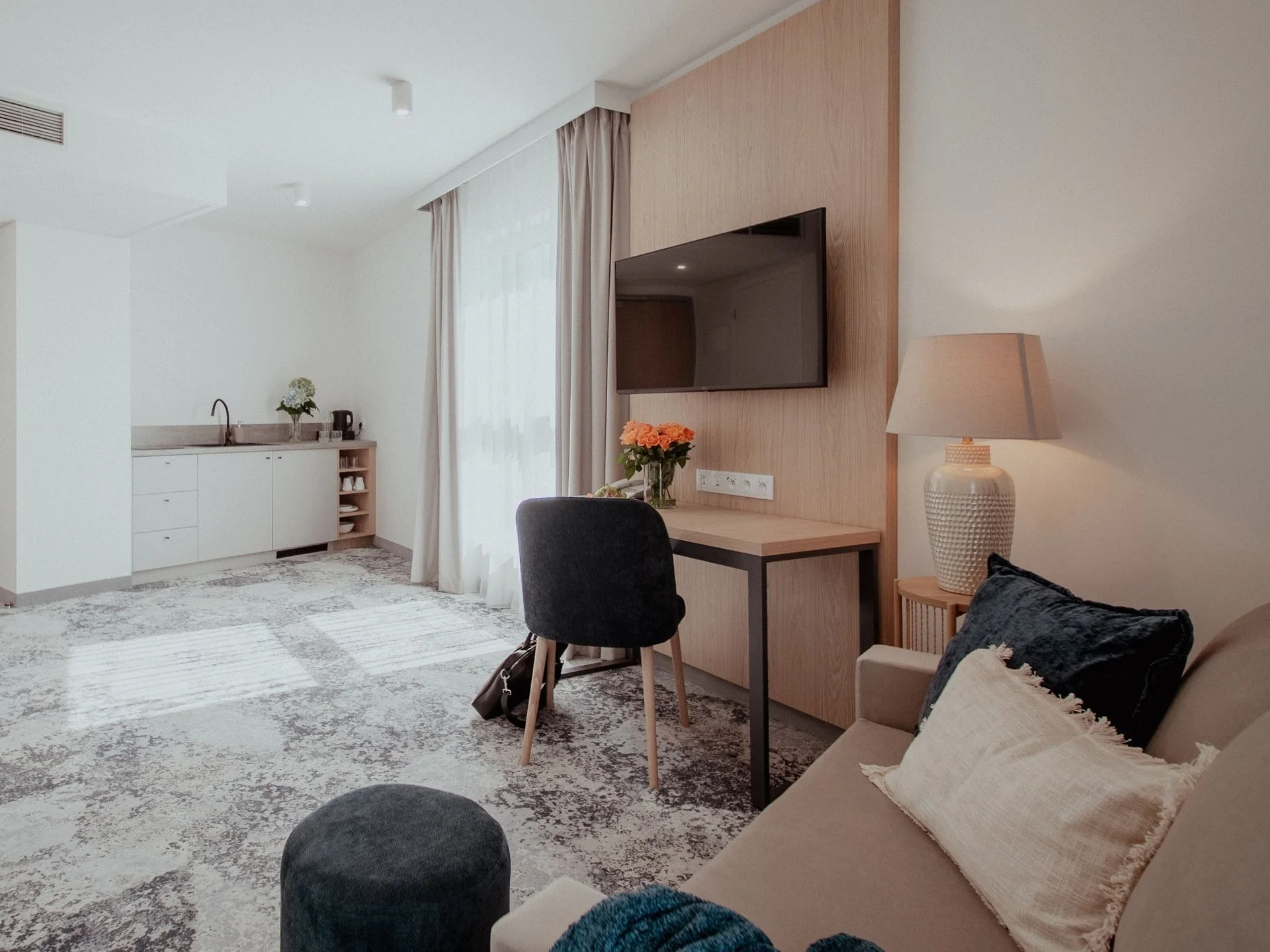 Nově postavený hotel v Gdaňsku se snídaní a neomezenou saunou