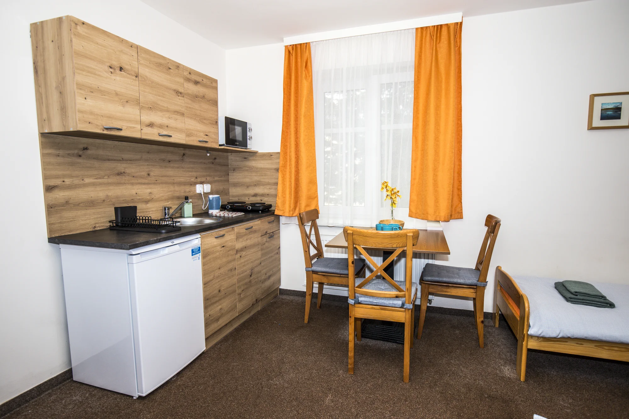 Útulný penzion v Krušných horách se snídaní i saunou: pobyt pro pár i rodinu