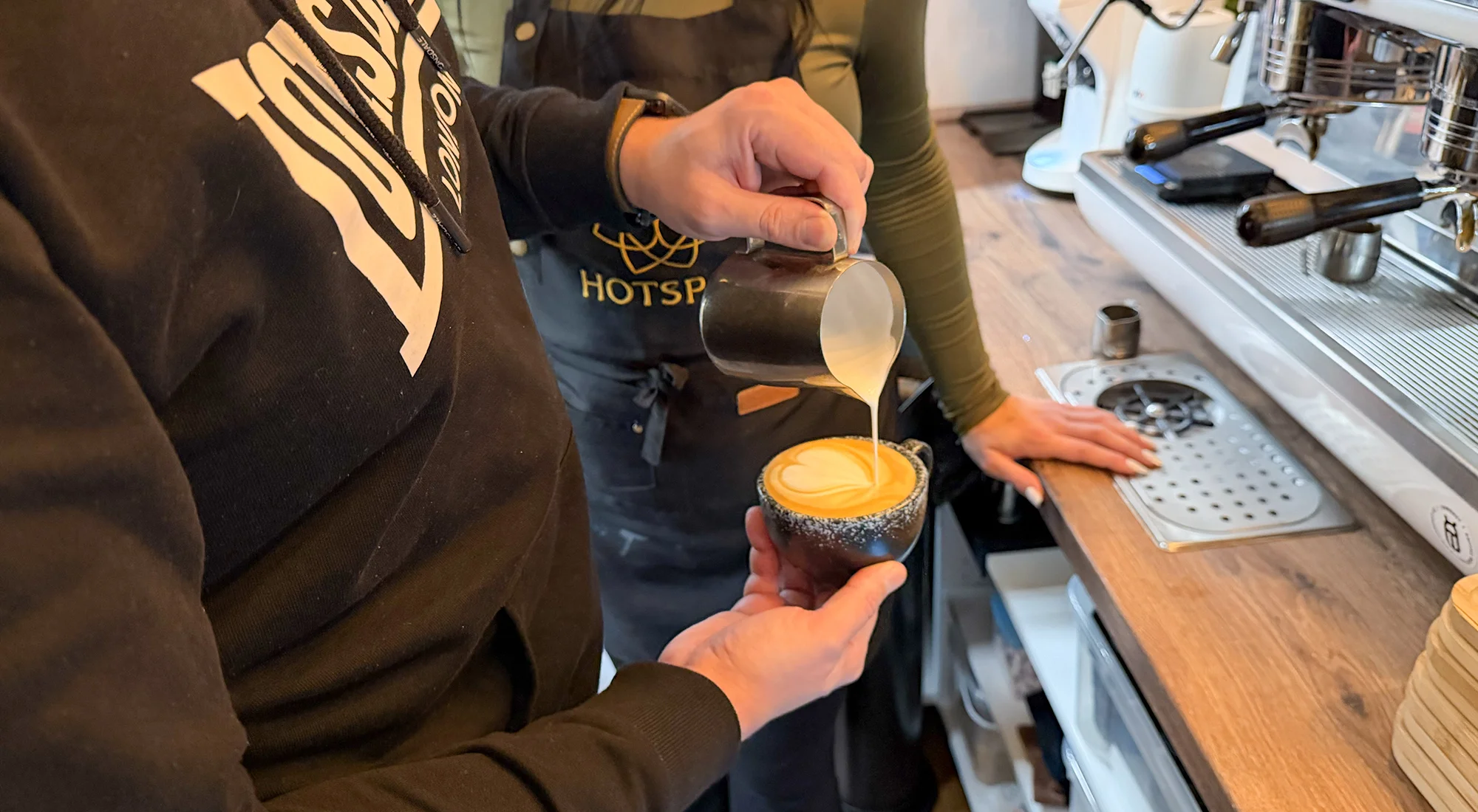 Baristický kurz & latte art pro 1 nebo 2 osoby: vaše první kroky do světa kávy