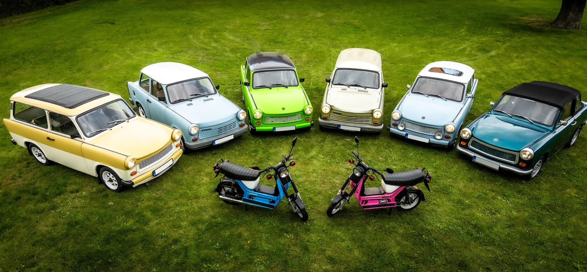 Zpátky do historie: půjčení Trabanta v Písku na 3 hod. a model Trabanta na památku