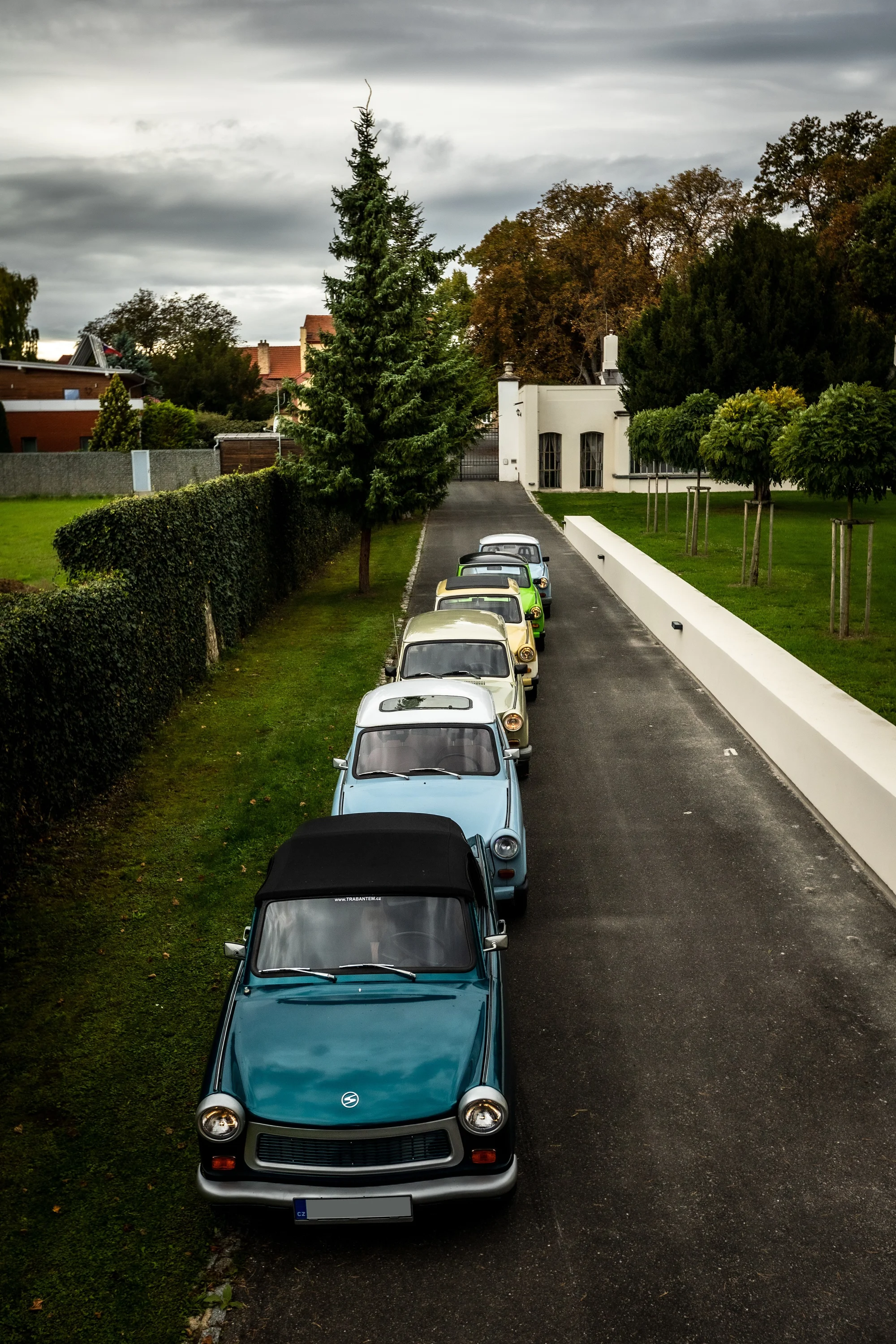 Zpátky do historie: půjčení Trabanta v Písku na 3 hod. a model Trabanta na památku