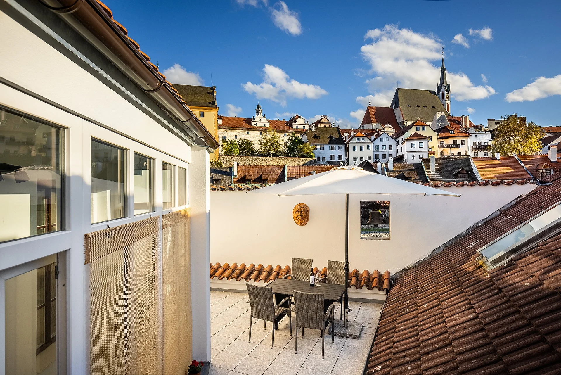 Pobyt v centru Českého Krumlova: krásný penzion přímo u řeky