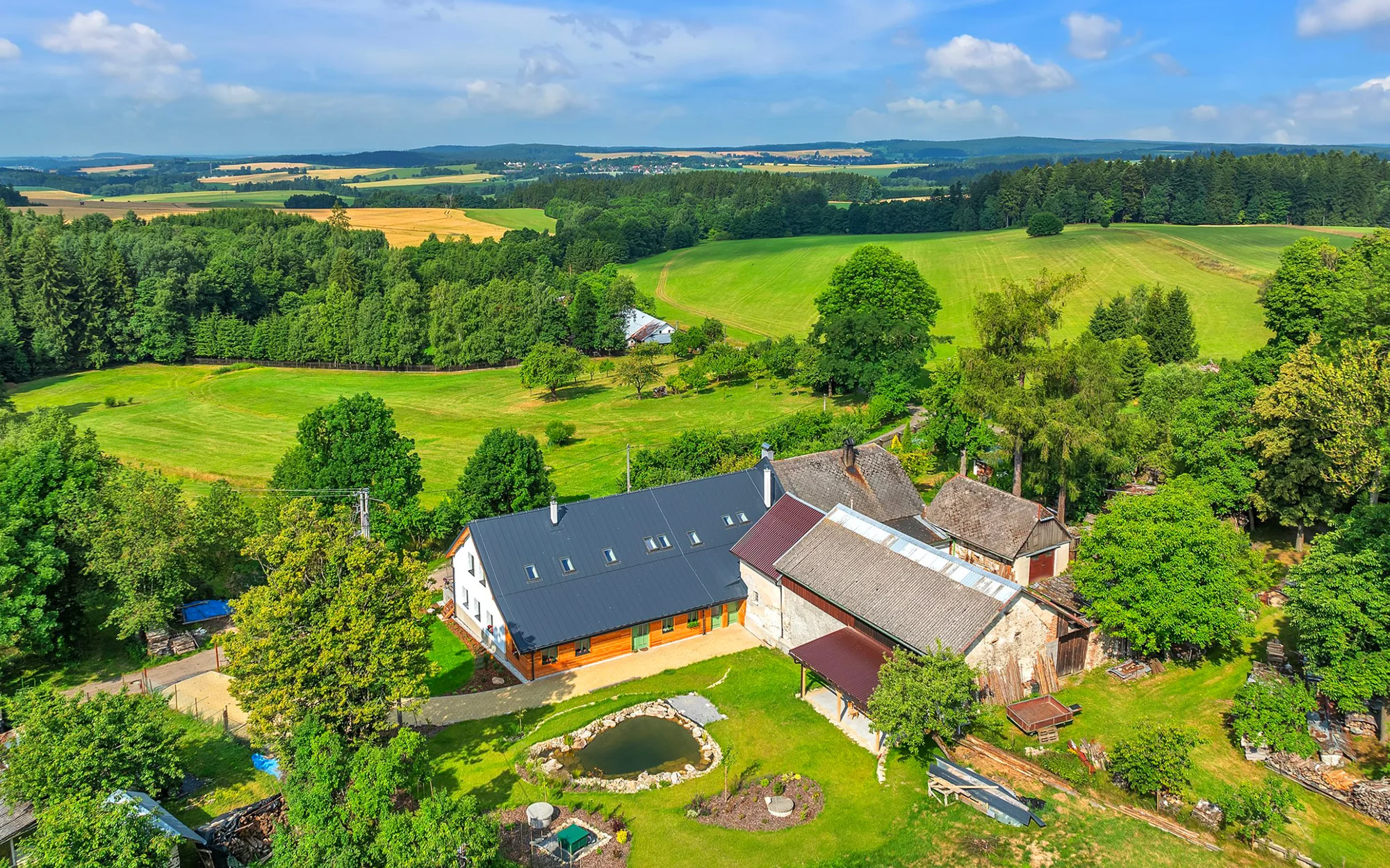 Útulné apartmány v chalupě ve Žďárských vrších s možností sauny