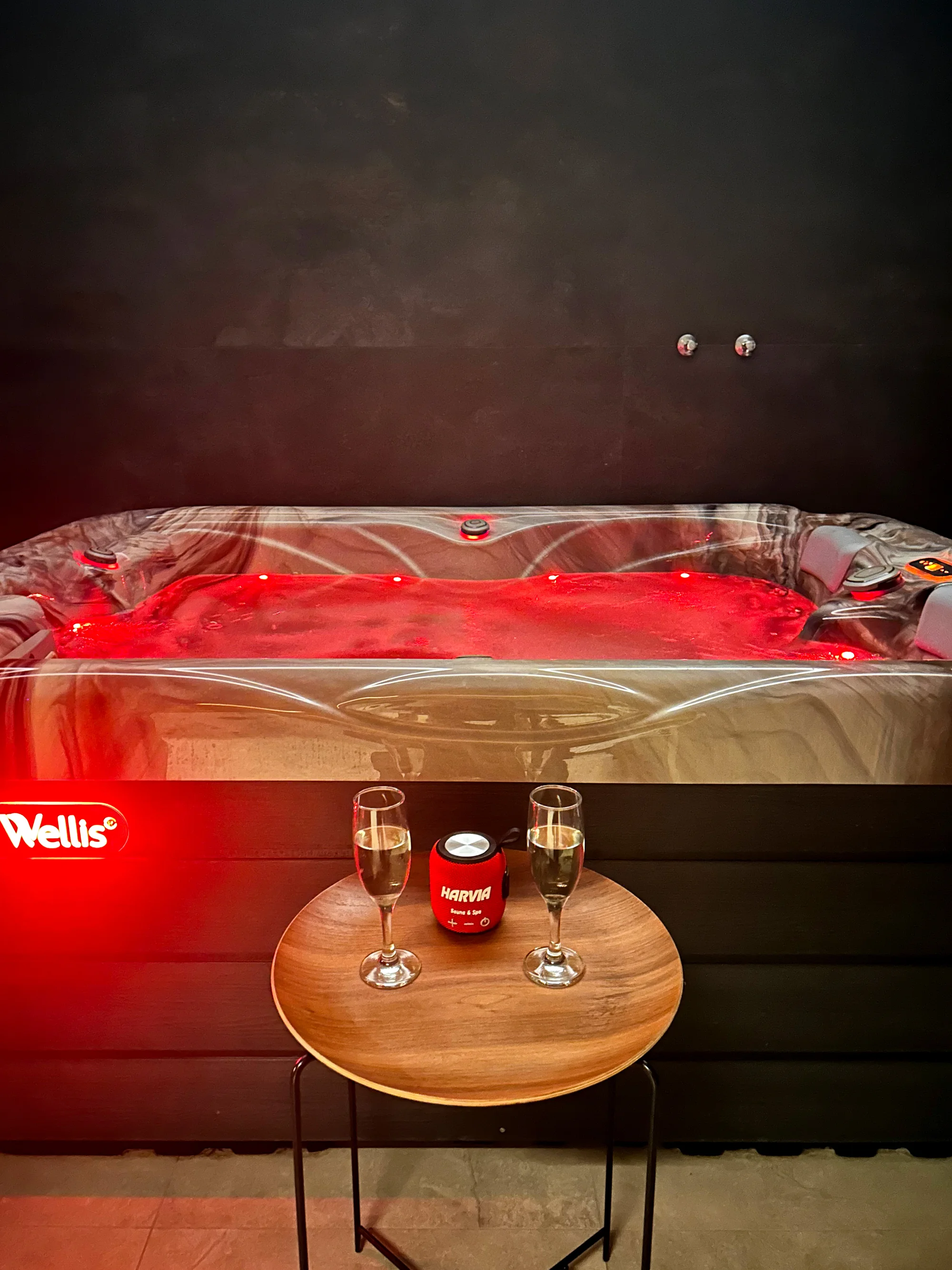 Relax a uvolnění ve wellness: privátní sauna a vířivka až pro 4 osoby