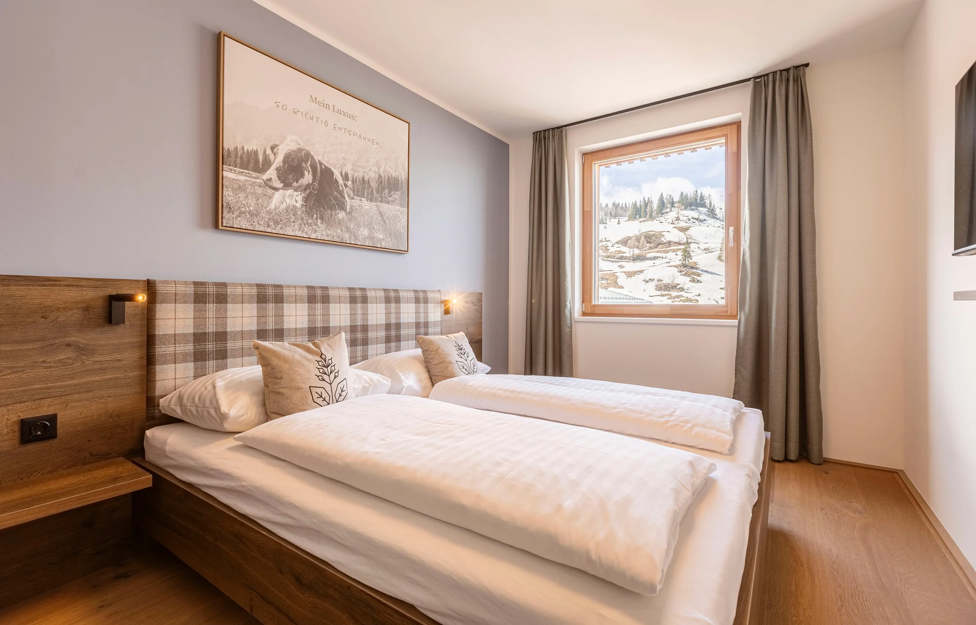 Nové krásné apartmány v rakouských Alpách se saunou až pro 4 osoby