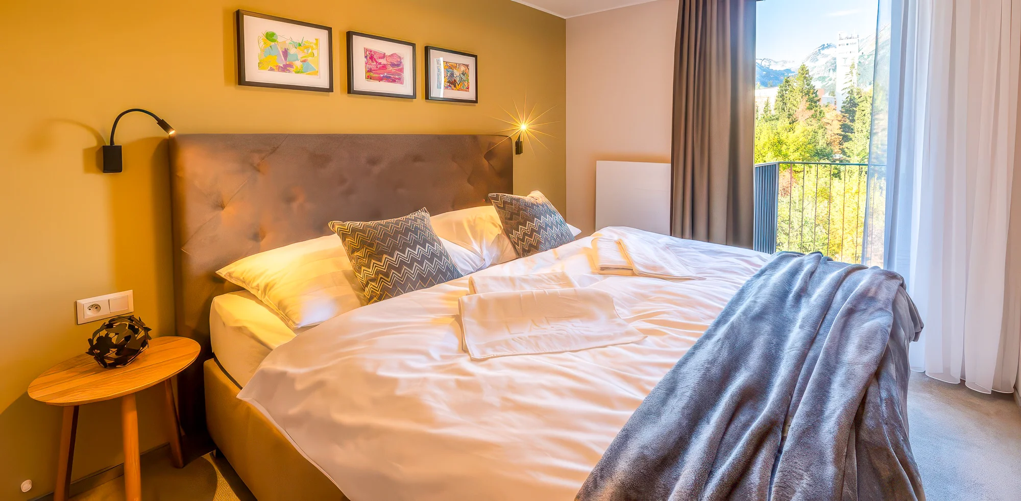 Lukrativní apartmány na břehu Malého Štrbského plesa: dvě děti zdarma