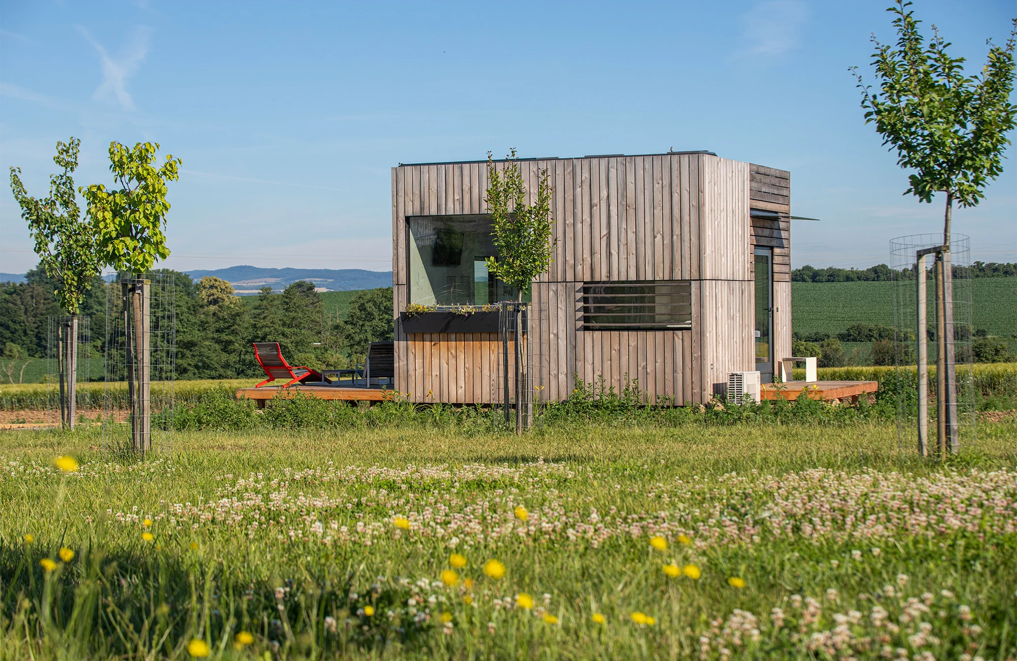 Netradiční ubytování v ulitě: domek s promyšlenými detaily až pro 5 osob