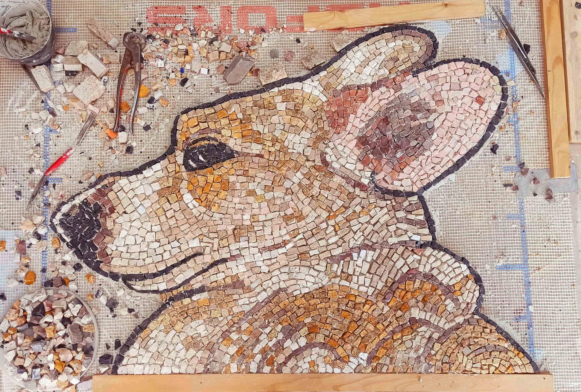 Jednodenní či dvoudenní kurz mozaiky ze skla i kamene pro 1 osobu