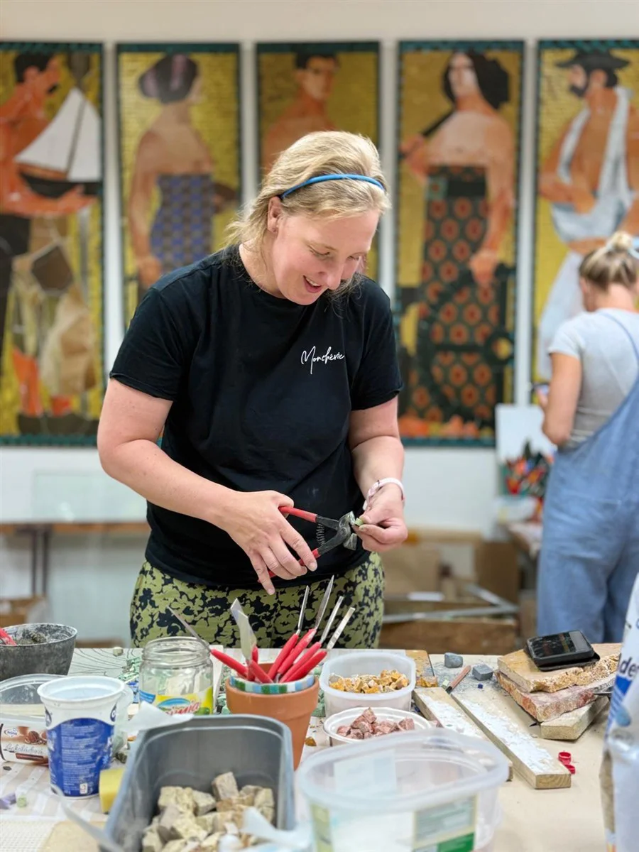 Jednodenní či dvoudenní kurz mozaiky ze skla i kamene pro 1 osobu