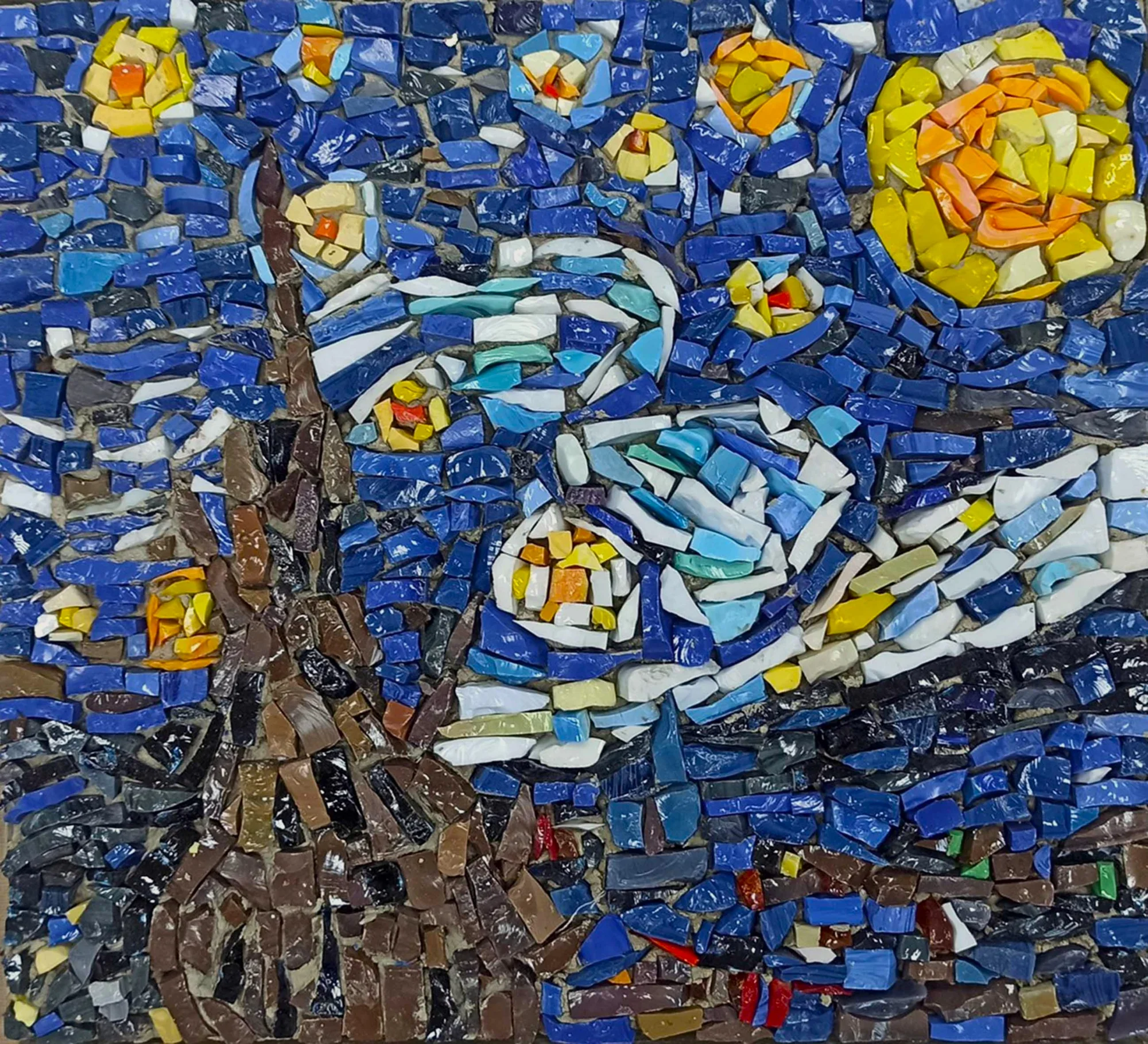 Jednodenní či dvoudenní kurz mozaiky ze skla i kamene pro 1 osobu