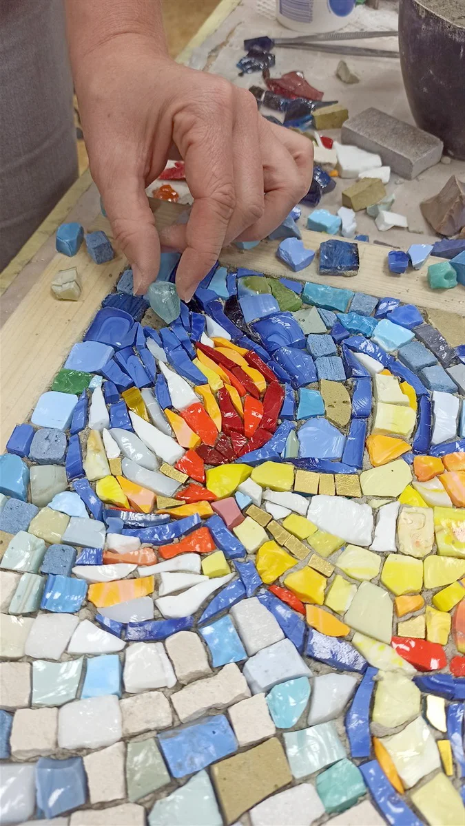 Jednodenní či dvoudenní kurz mozaiky ze skla i kamene pro 1 osobu