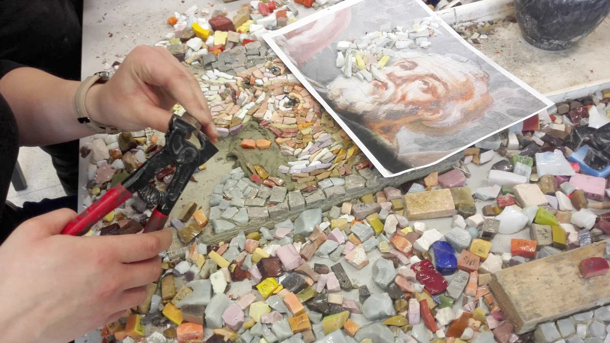 Jednodenní či dvoudenní kurz mozaiky ze skla i kamene pro 1 osobu