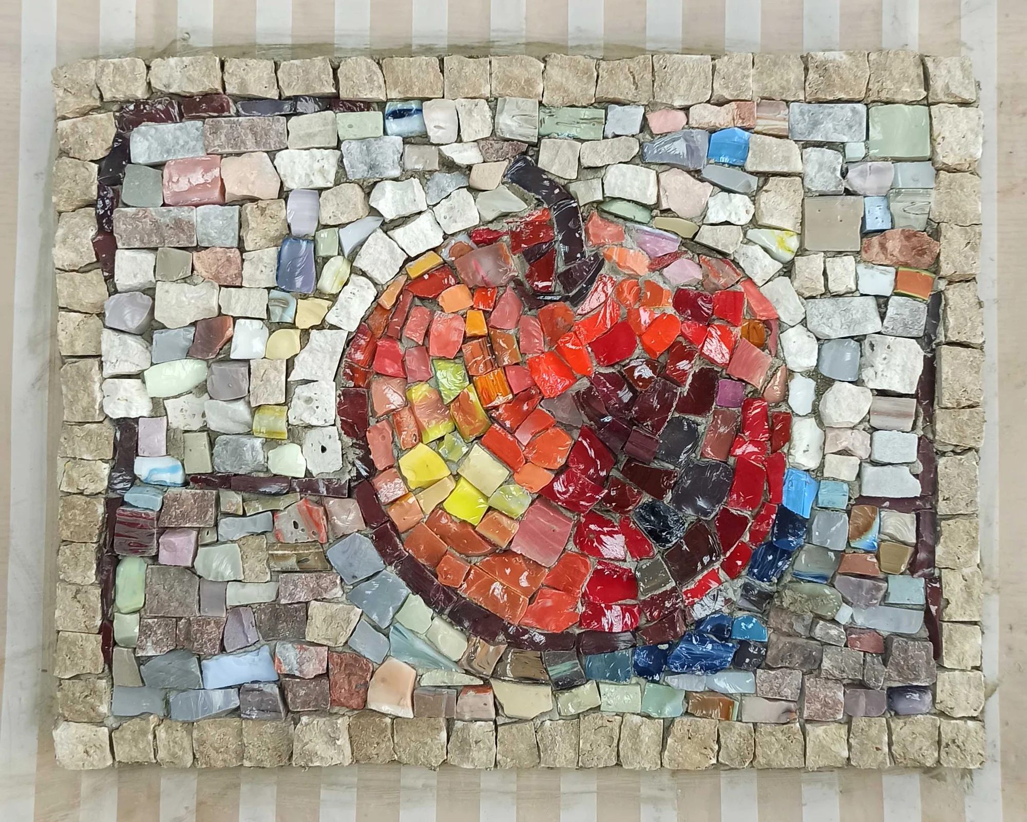 Jednodenní či dvoudenní kurz mozaiky ze skla i kamene pro 1 osobu