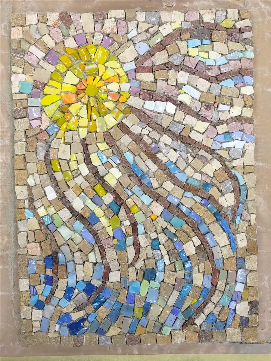 Jednodenní či dvoudenní kurz mozaiky ze skla i kamene pro 1 osobu