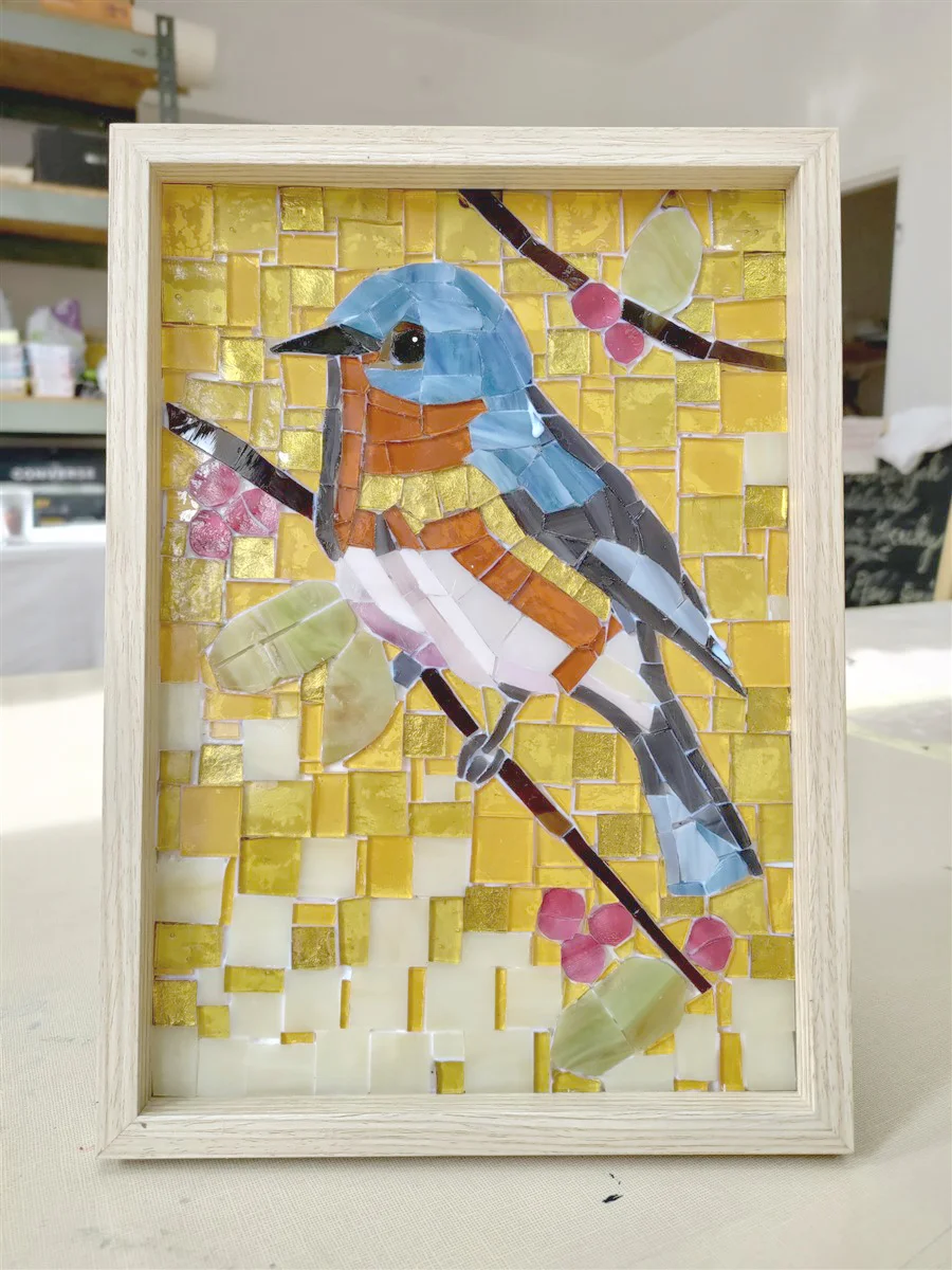 Jednodenní či dvoudenní kurz mozaiky ze skla i kamene pro 1 osobu