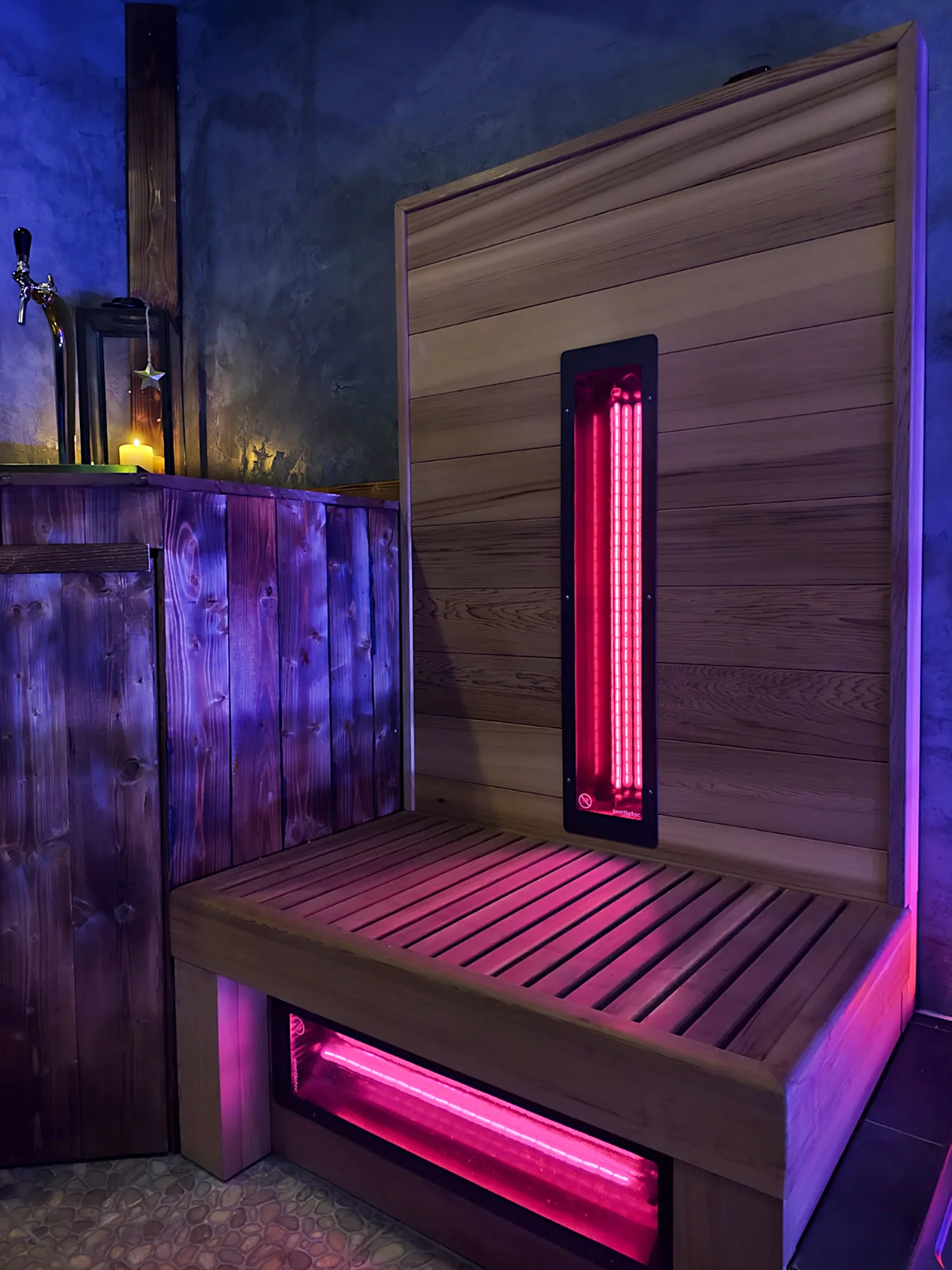 Privátní wellness pro 2 osoby: sauna, vířivka i infralavice, na 2 hodiny nebo na celou noc