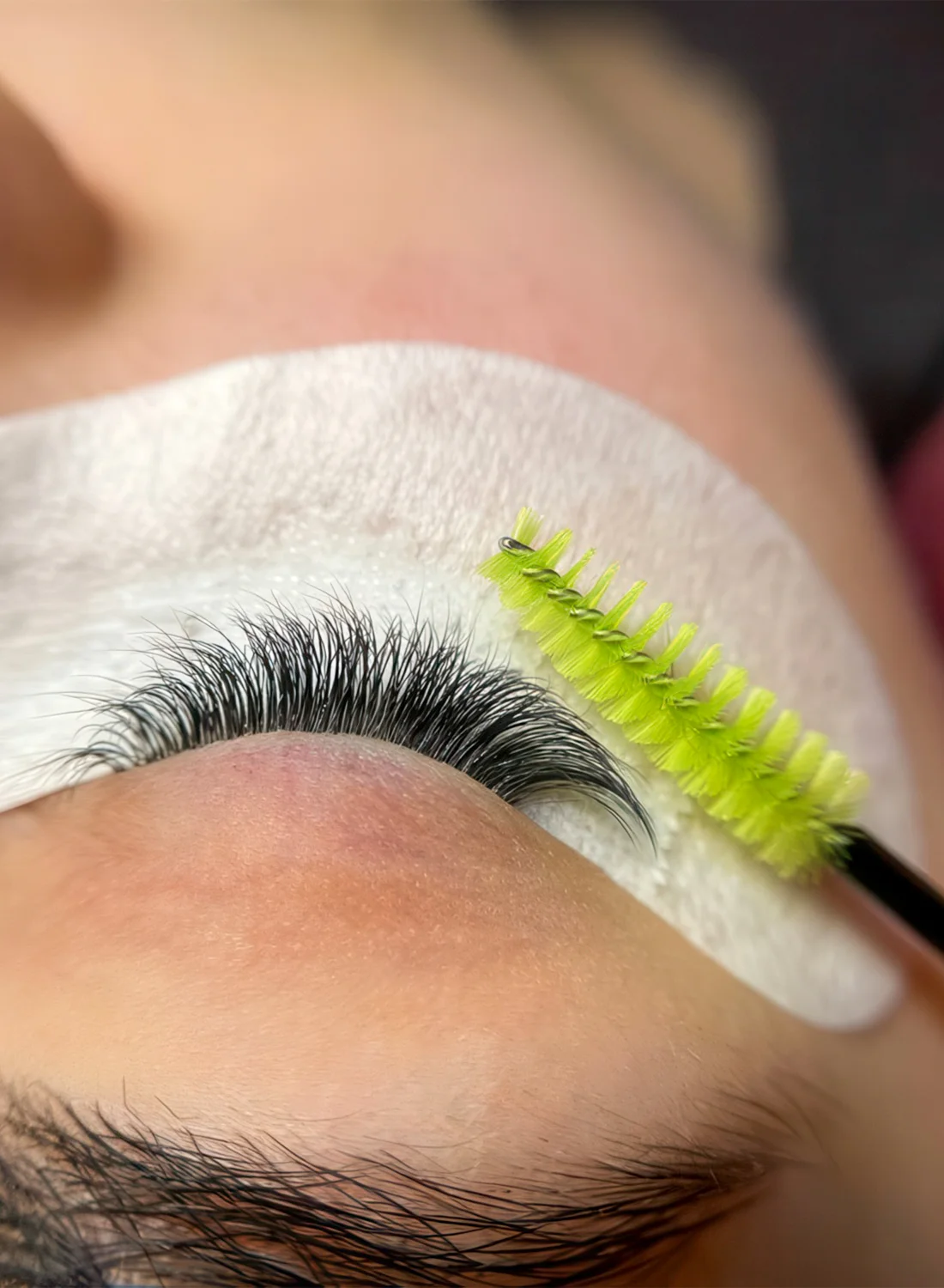 Prodloužení řas metodou řasa na řasu či 4D-5D nebo jejich doplnění