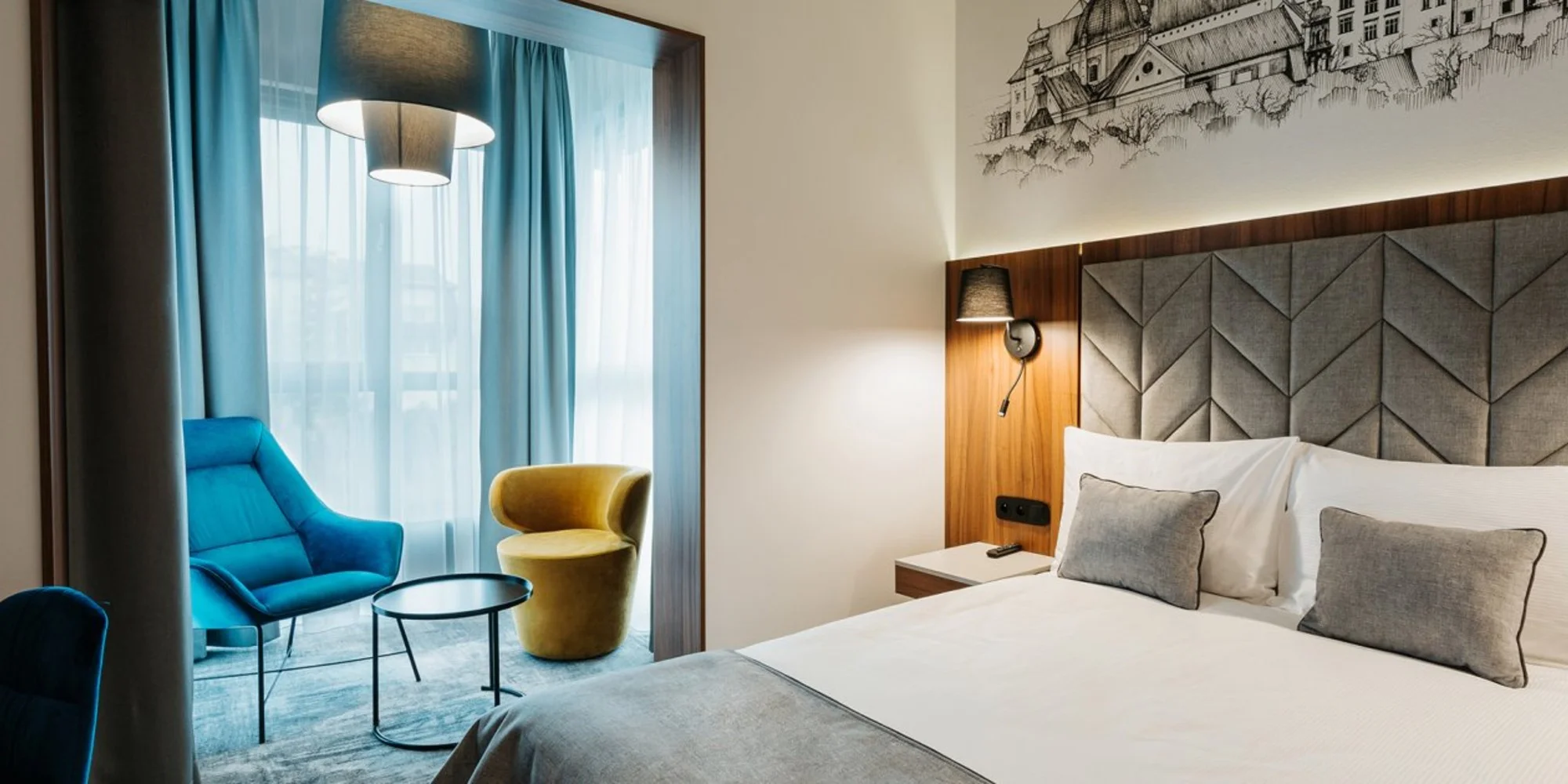 Pobyt v Krakově kousek od centra: neomezený vstup do sauny a bohaté snídaně