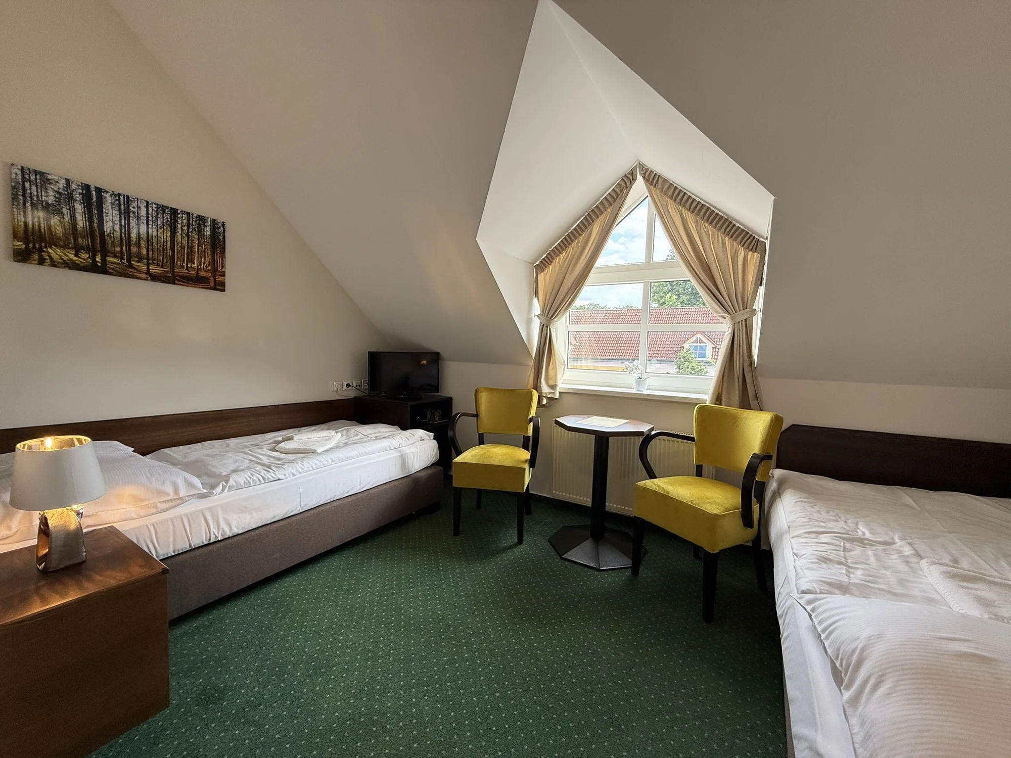 Bechnerův statek: ubytování v srdci Lán s bohatou snídaní