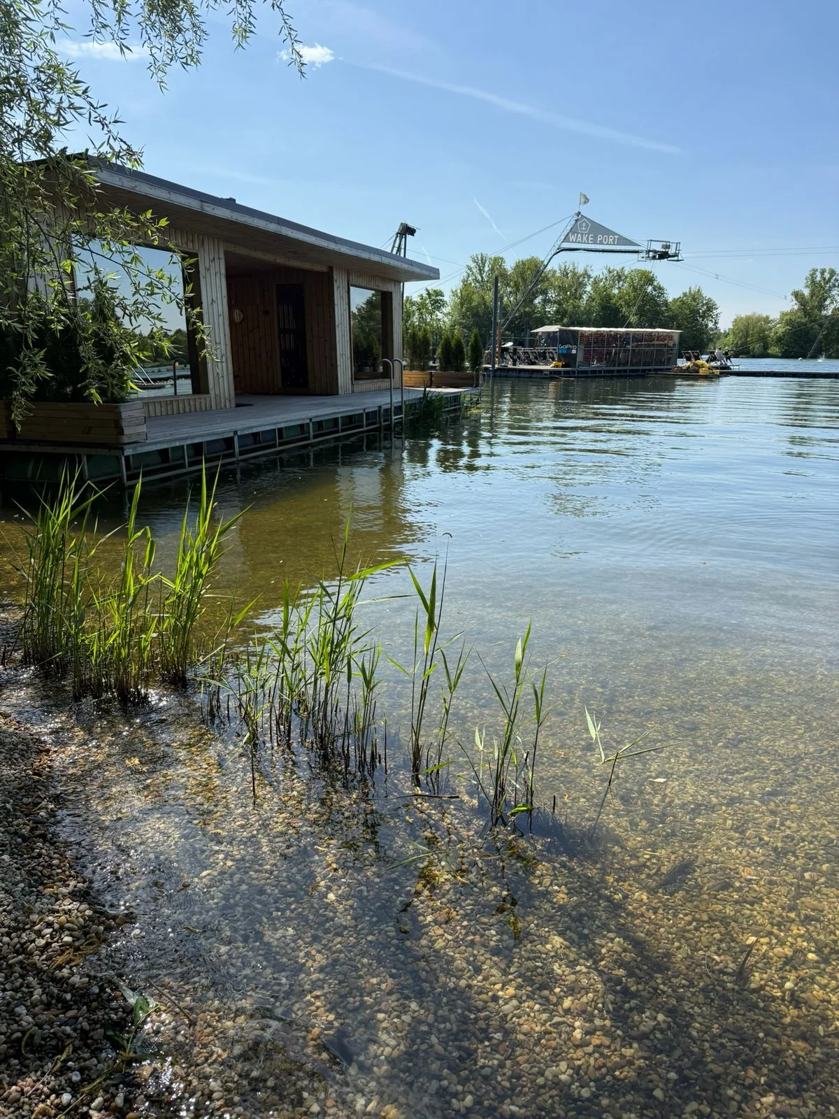 90minut v privátní finské sauně na Proboštském jezeře pro 7-10 osob