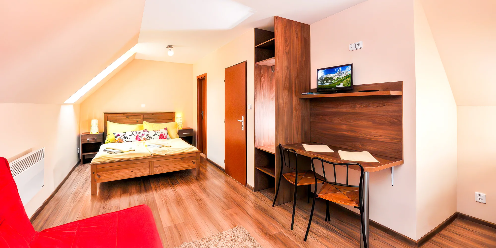 Odpočinek v útulném studiu na úpatí Tater: možnost stravy, kousek aquapark i turistické stezky