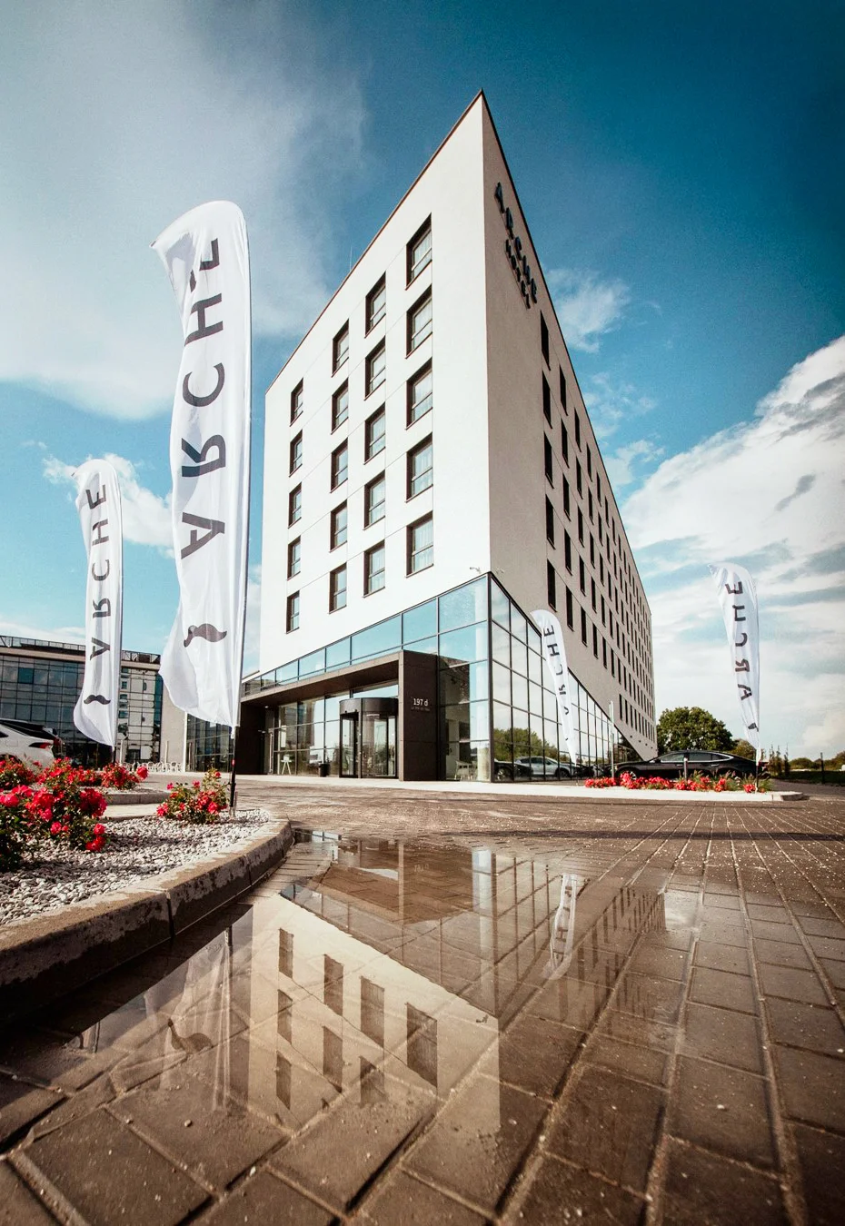 Nově postavený hotel v Gdaňsku se snídaní a neomezenou saunou