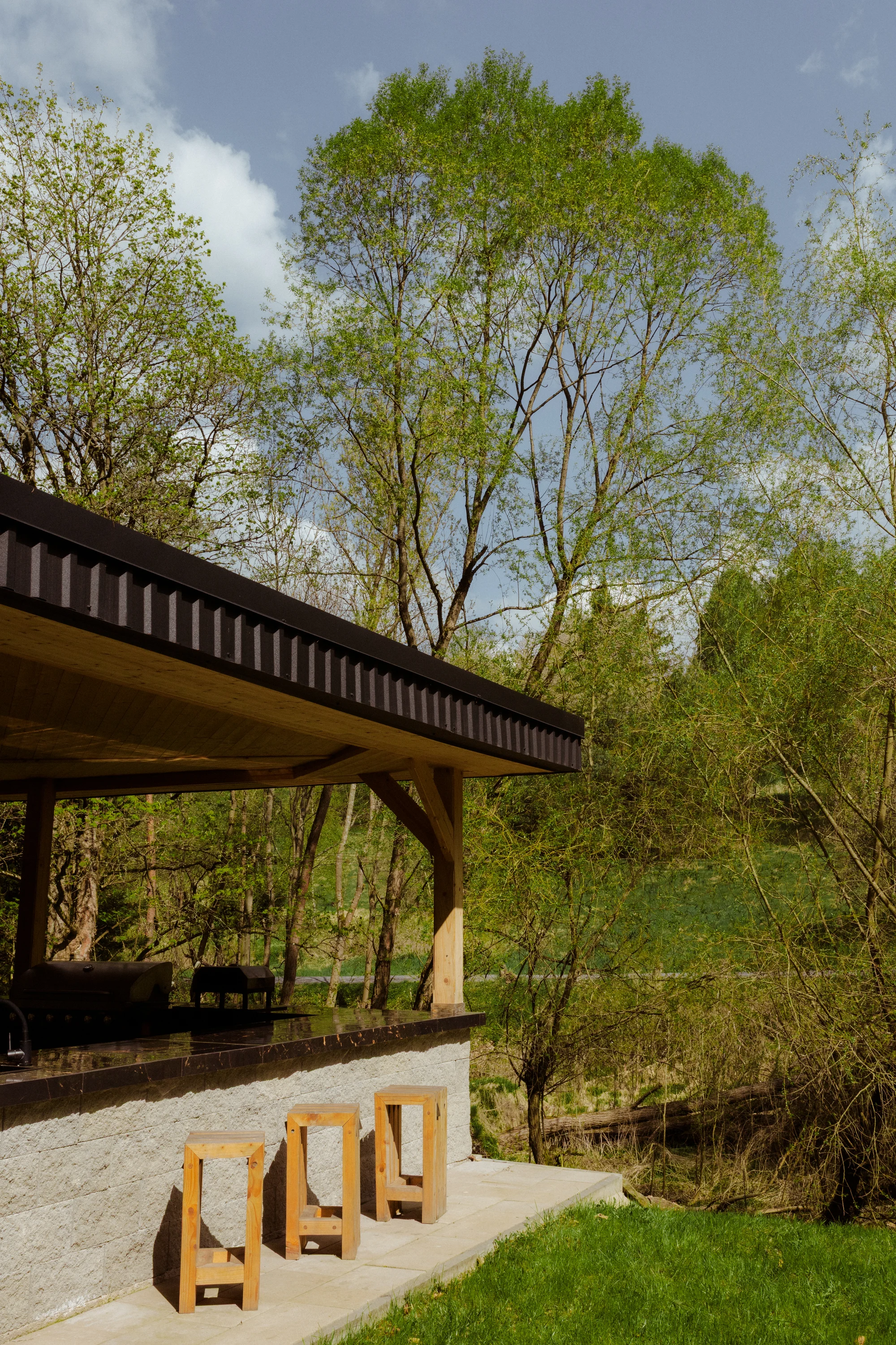 Relax ve Svojanově: tiny house Malý gurmán, vč. finské sauny a možnosti snídaně