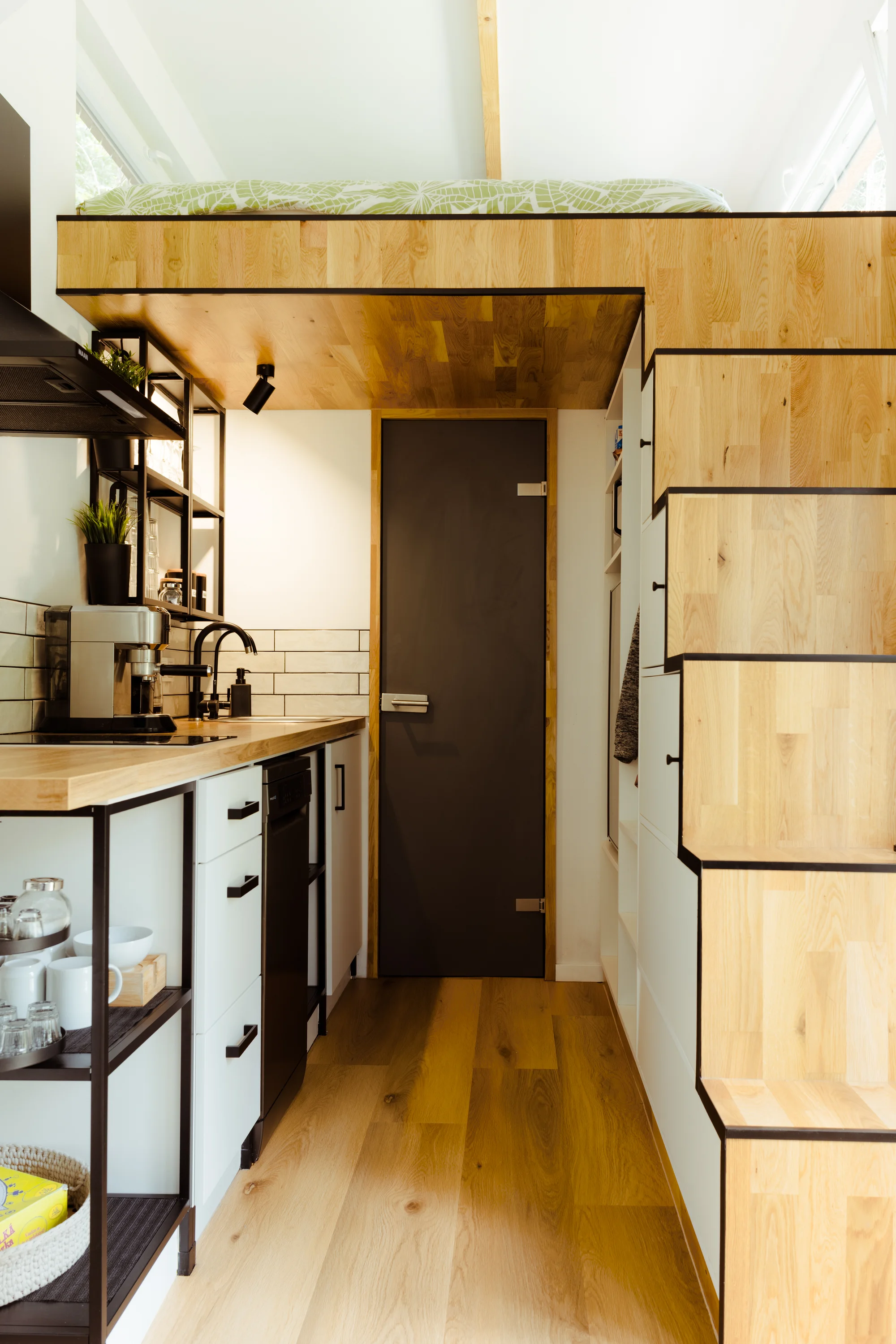 Relax ve Svojanově: tiny house Malý gurmán, vč. finské sauny a možnosti snídaně