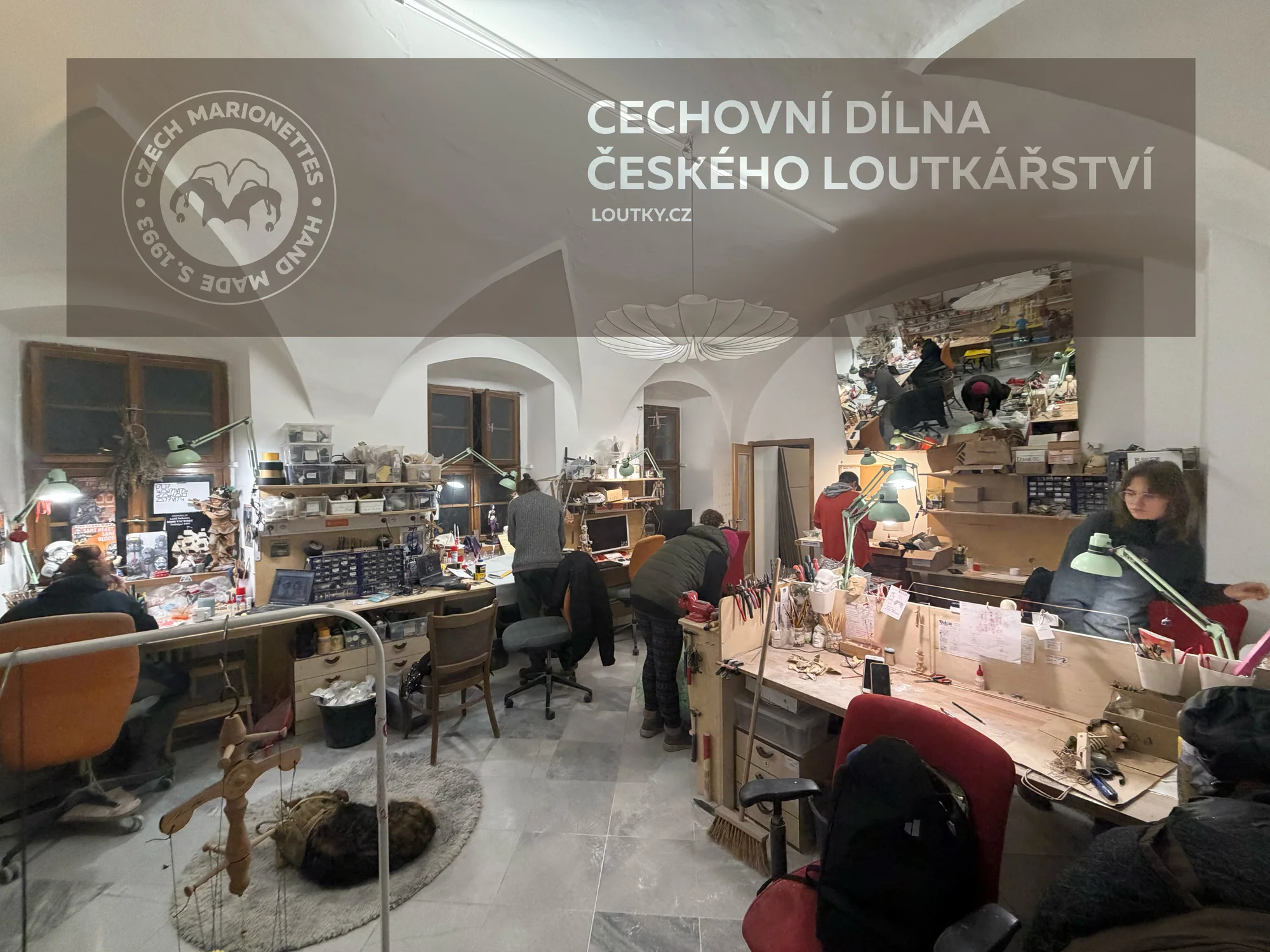 Kurz výroby dřevěné loutky v Nerudovce pro 1 nebo 2 osoby vč. tipů, jak s loutkou hrát