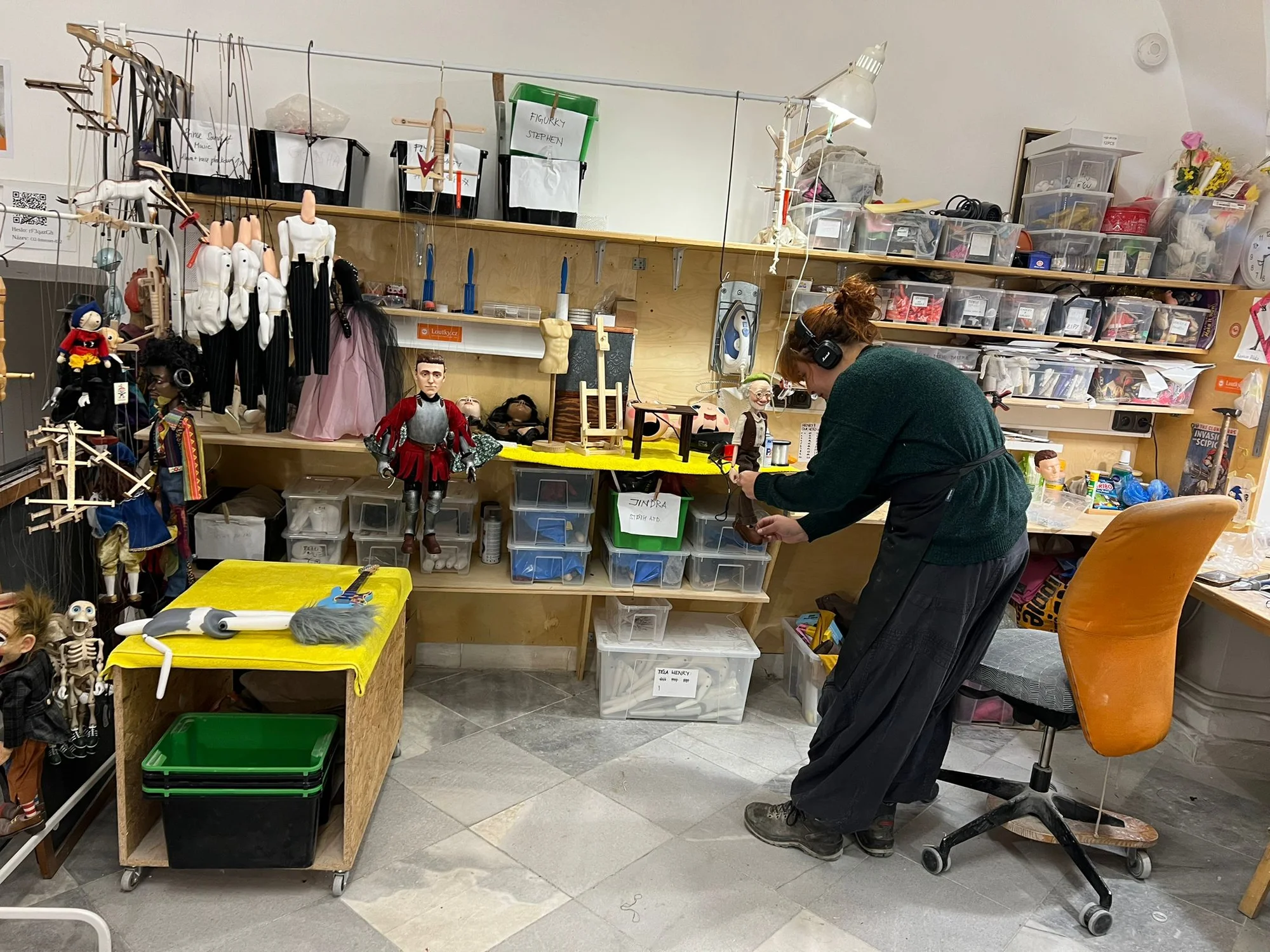 Kurz výroby dřevěné loutky v Nerudovce pro 1 nebo 2 osoby vč. tipů, jak s loutkou hrát