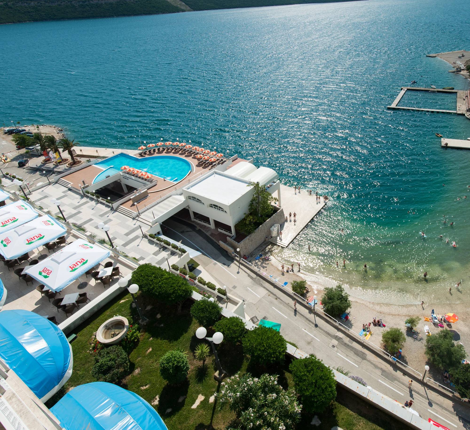 Bosna a Hercegovina: hotel Sunce Neum 100 m od moře, bazén a polopenze či plná penze