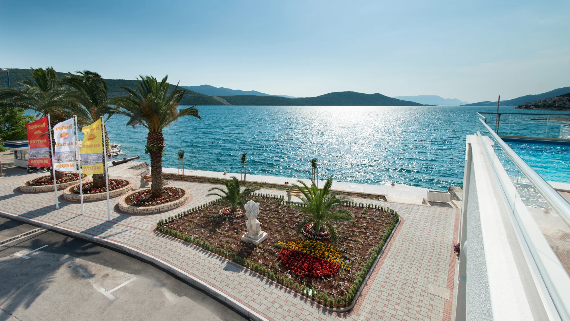 Bosna a Hercegovina: hotel Sunce Neum 100 m od moře, bazén a polopenze či plná penze