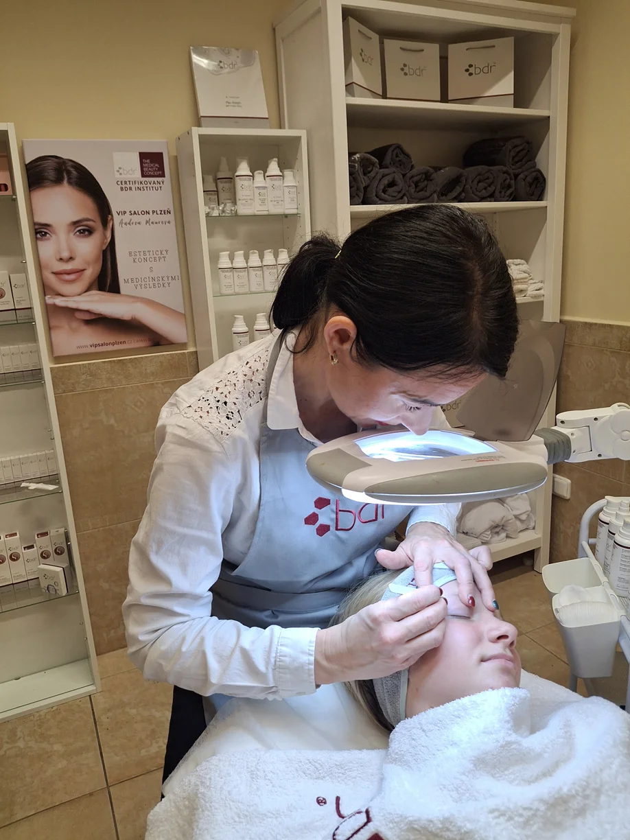 Úprava, tónování a modelace obočí i s barvením řas ve VIP Salon Plzeň