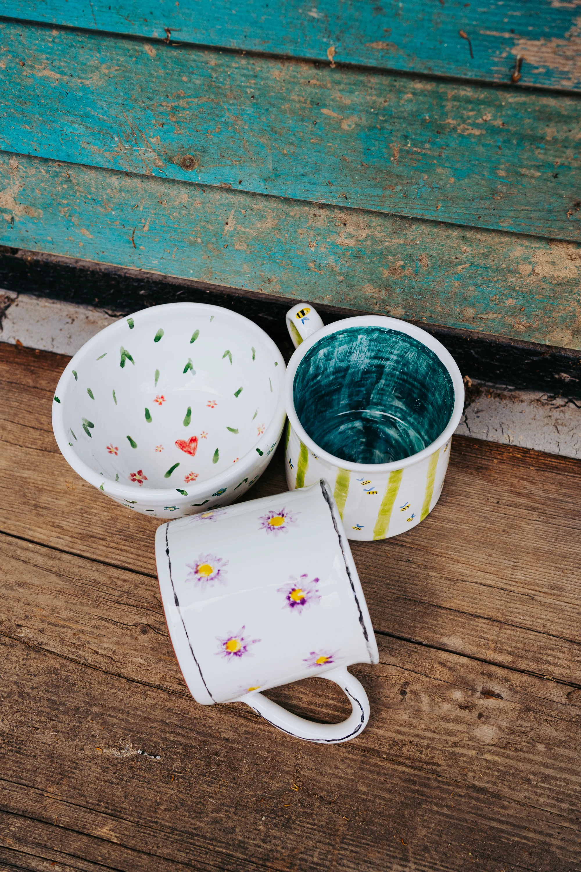 Malování keramiky Maříž: vytvořte si hrníček nebo misku a ozdobte je vlastní fantazií