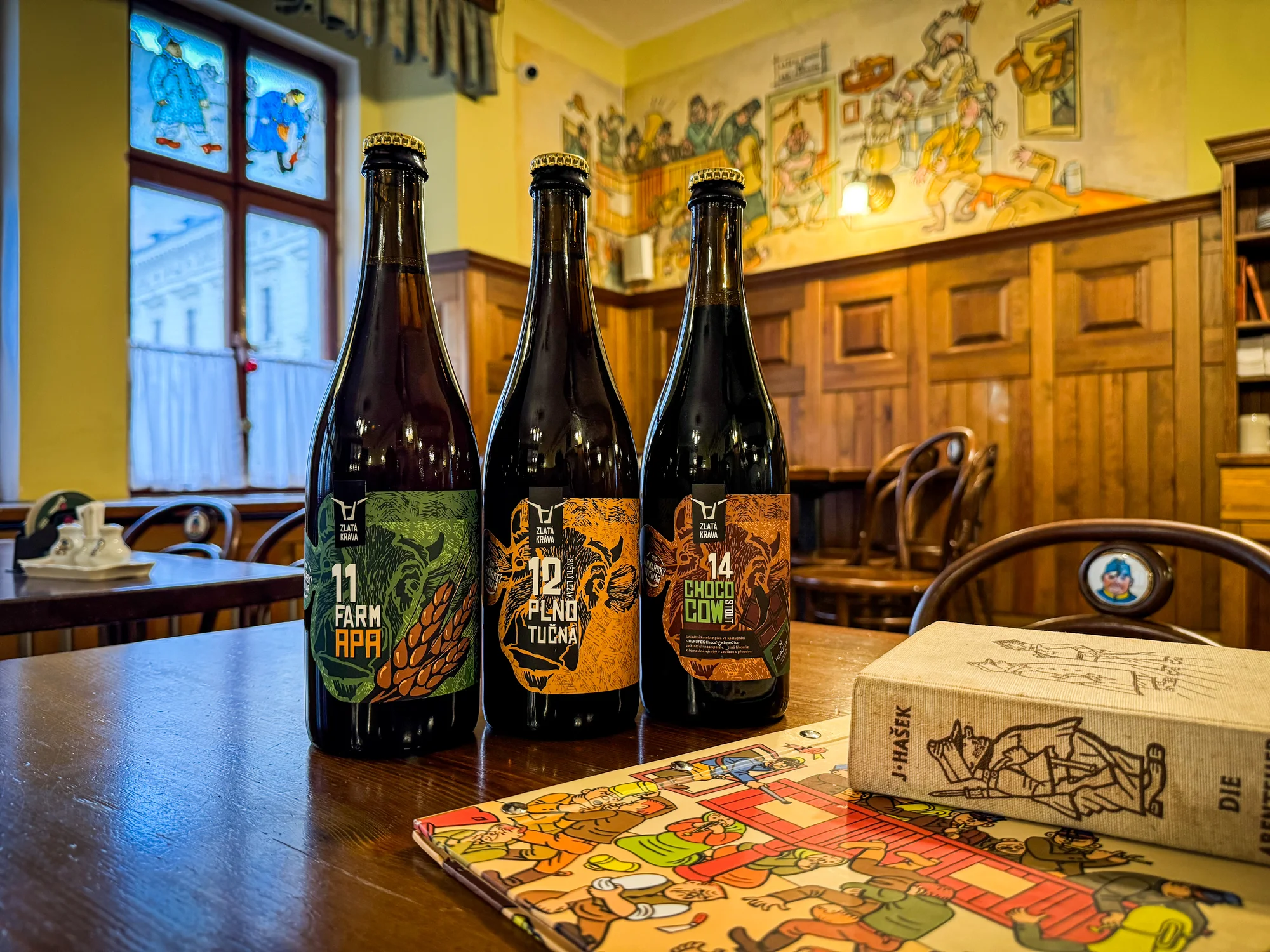 Tříchodová farmářská hostina s pivním párováním pro dva