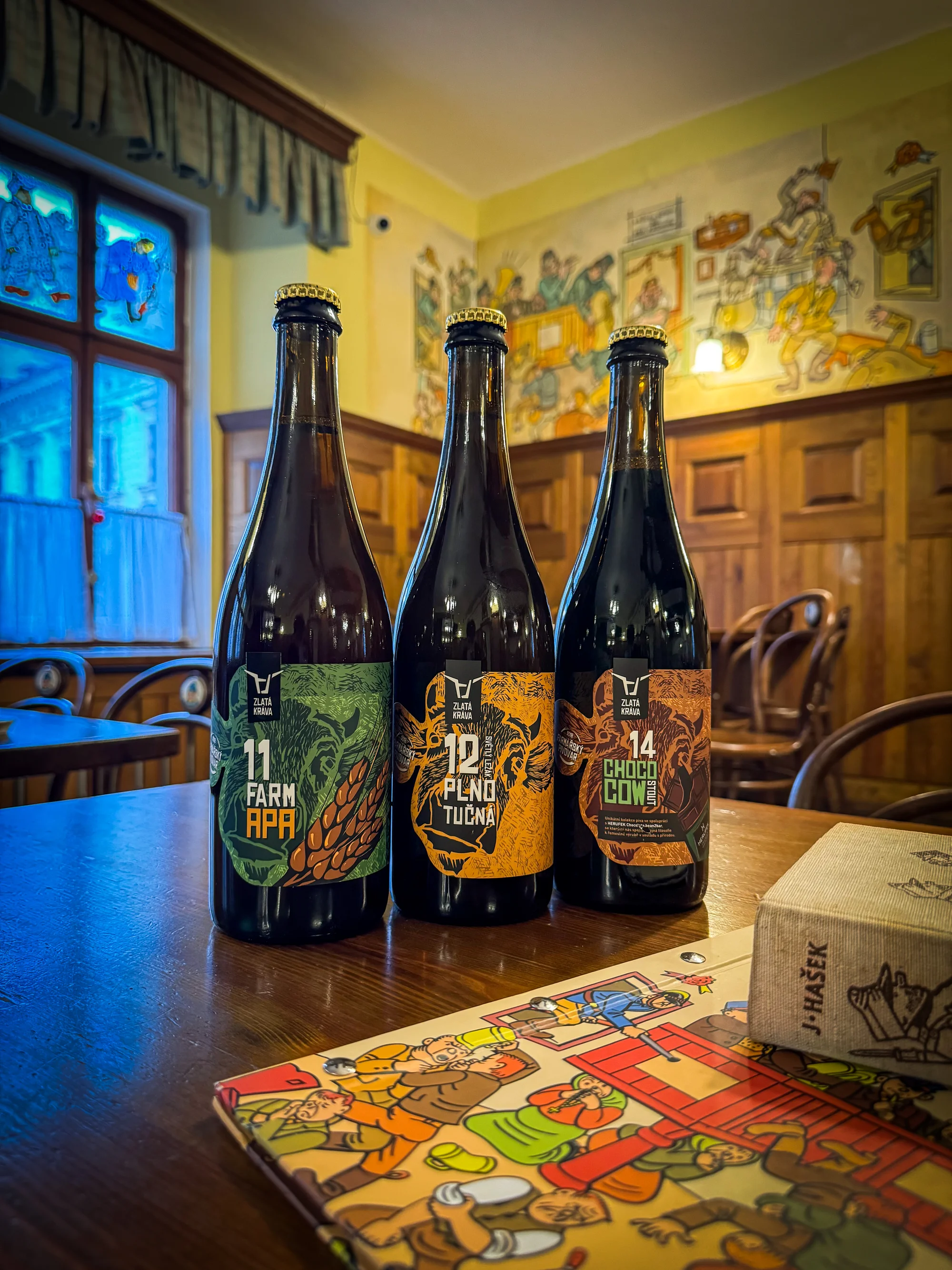 Tříchodová farmářská hostina s pivním párováním pro dva