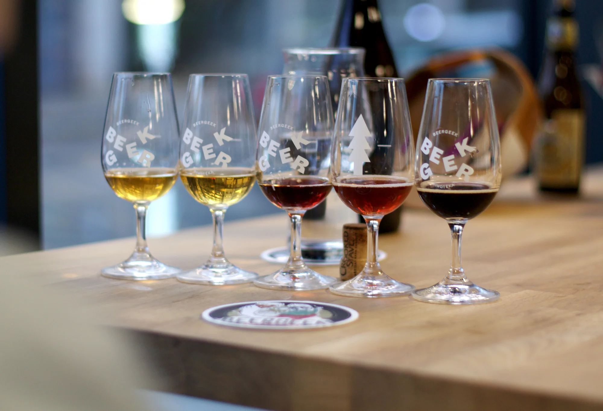 Pivní degustace Beergeeku: ležáky, nejlepší české IPA i belgická piva